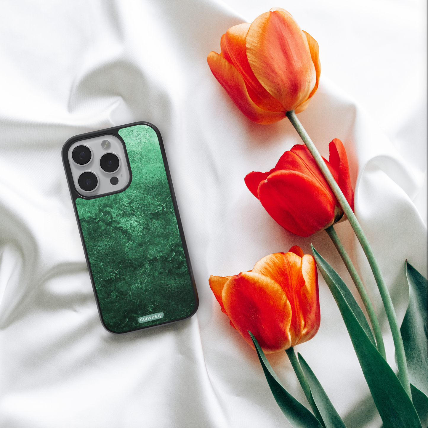 Canvasly Unbreakable Glass Case | Aesthetic Case - F001