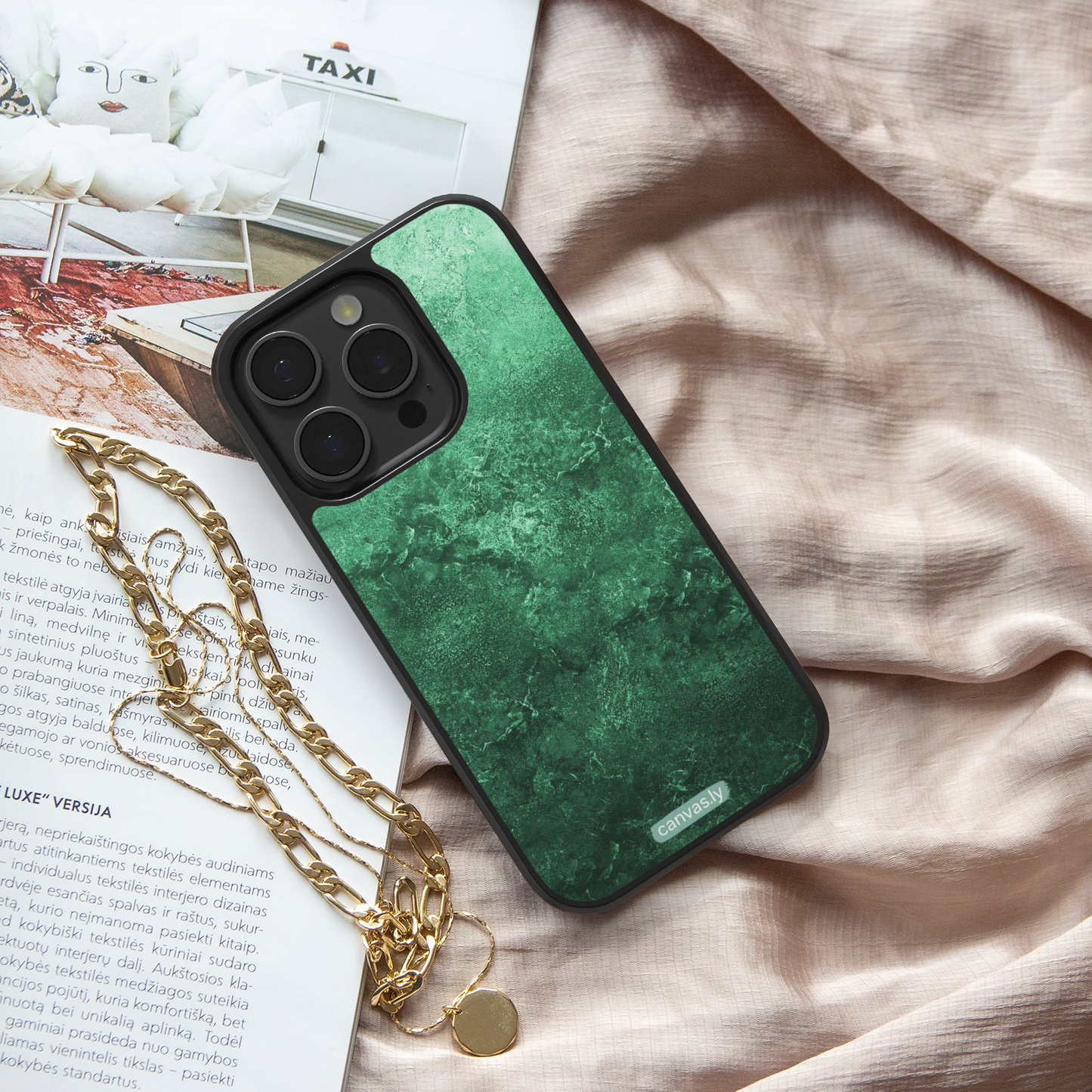 Canvasly Unbreakable Glass Case | Aesthetic Case - F001