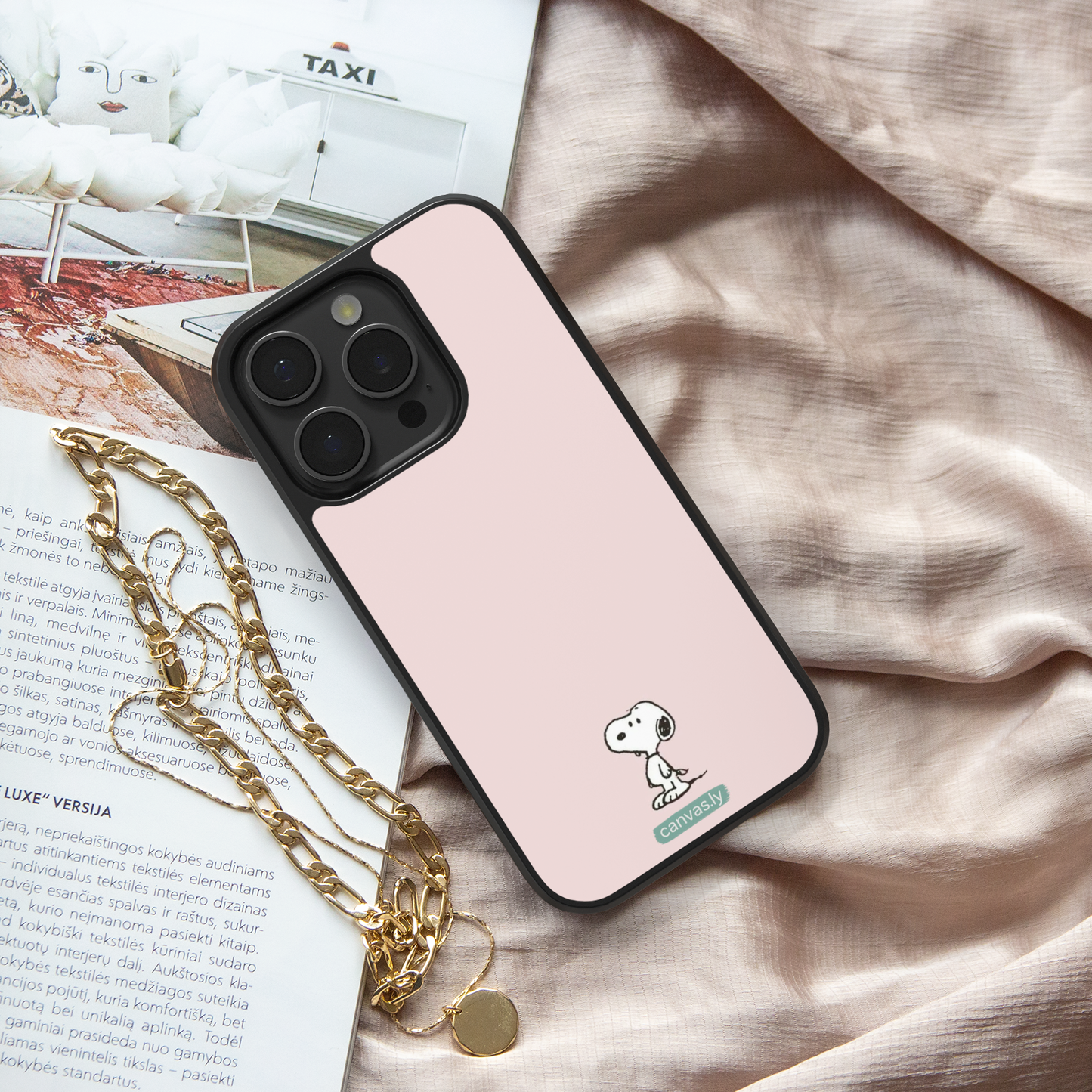 Canvasly Unbreakable Glass Case | Minimal Core Case - M001