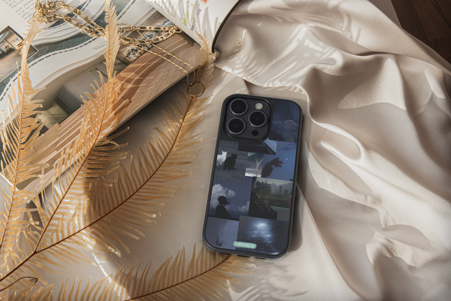 Canvasly Unbreakable Glass Case | Aesthetic Case - F008
