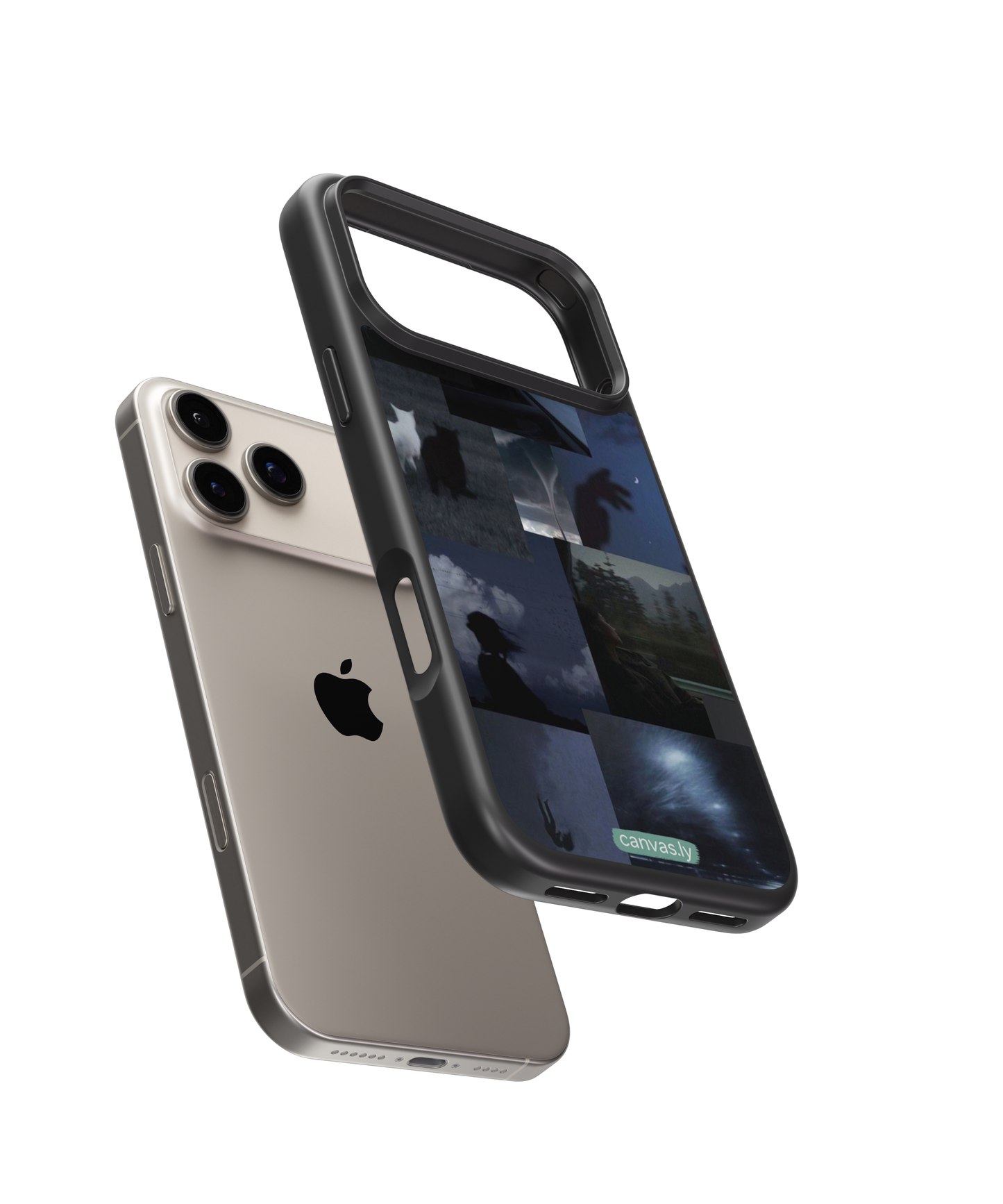 Canvasly Unbreakable Glass Case | Aesthetic Case - F008