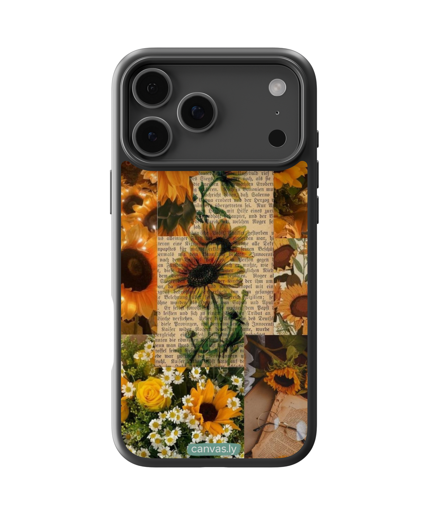 Canvasly Unbreakable Glass Case | Floral Case - A002