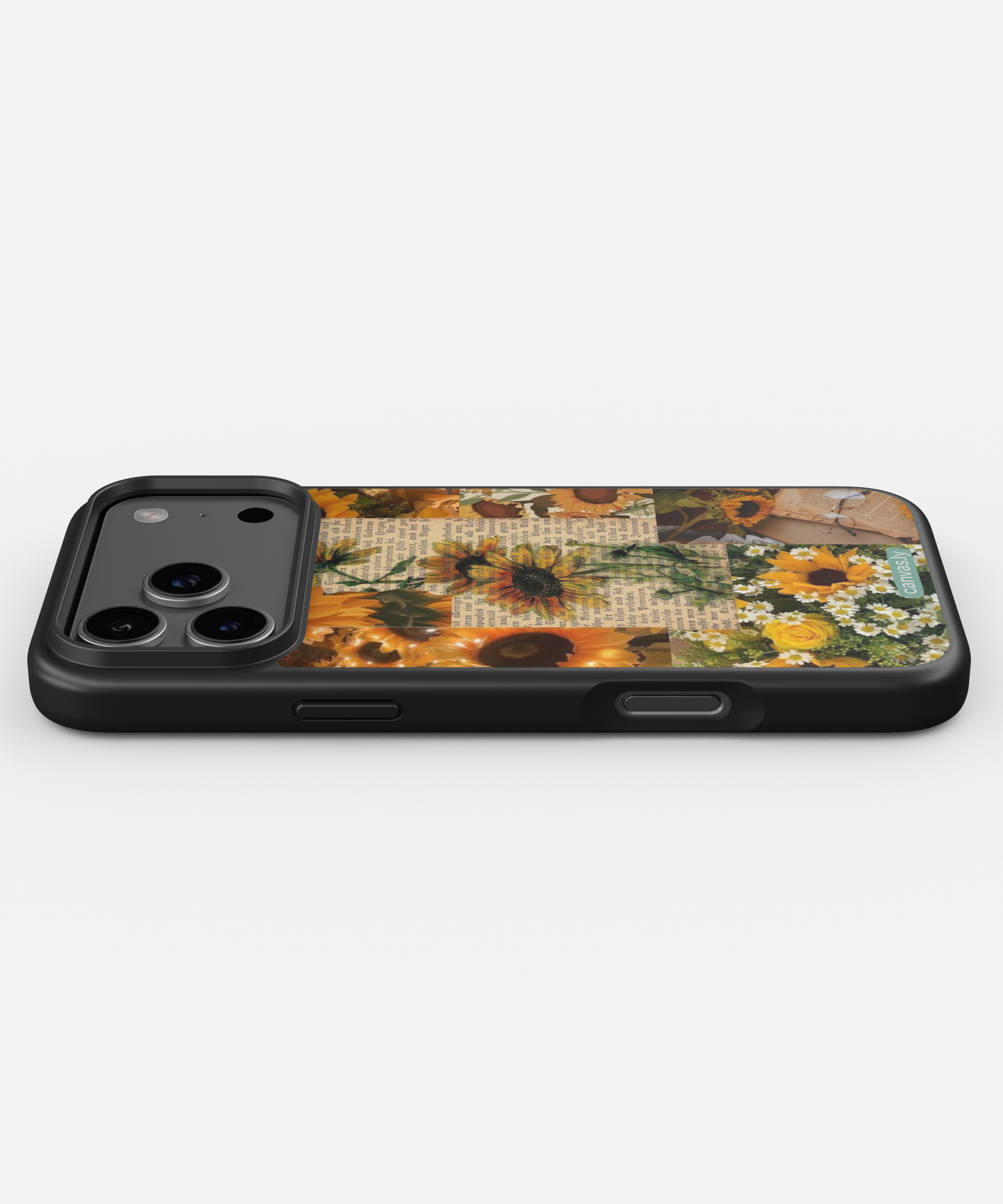Canvasly Unbreakable Glass Case | Floral Case - A002