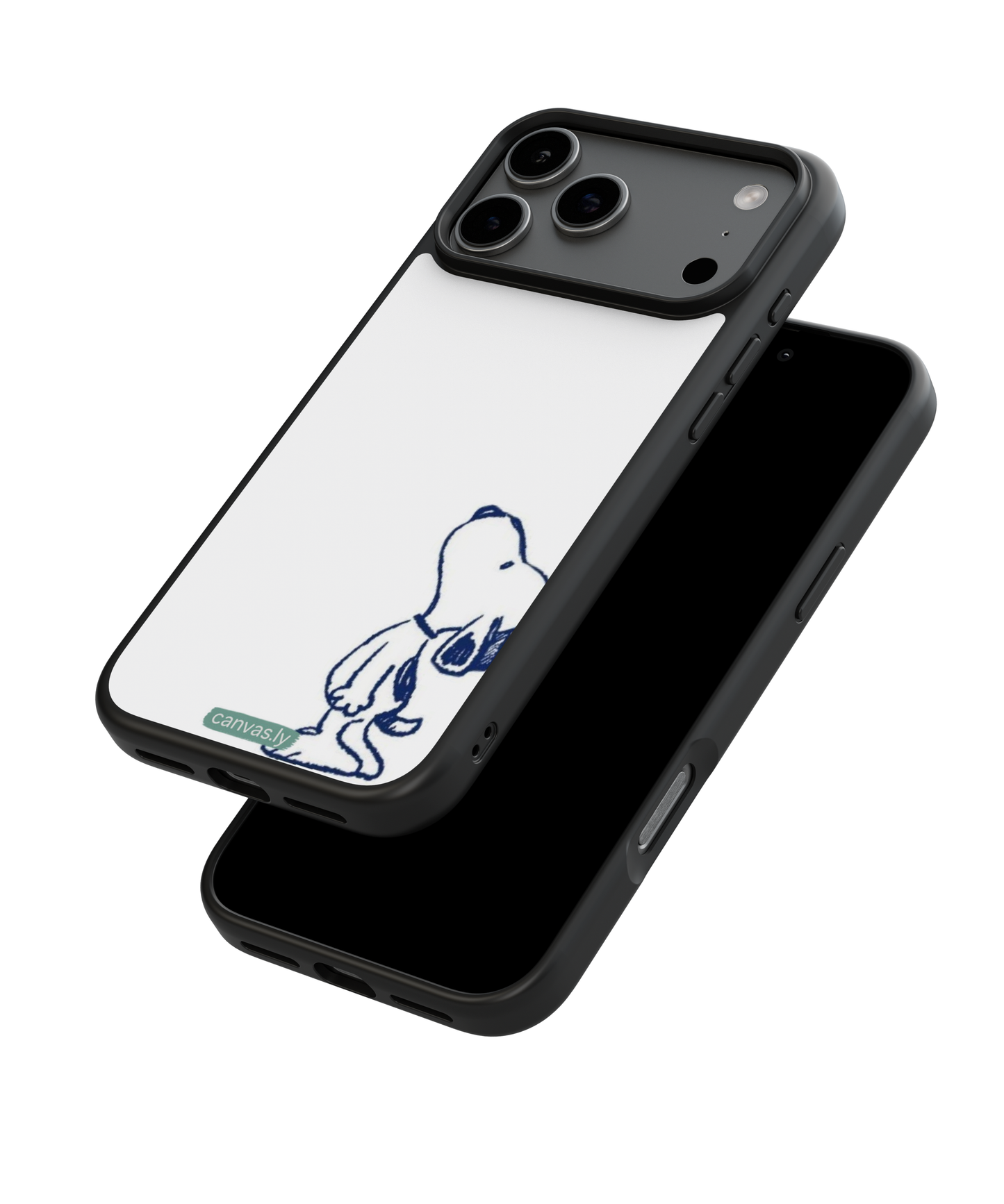Canvasly Unbreakable Glass Case | Minimal Core Case - M002