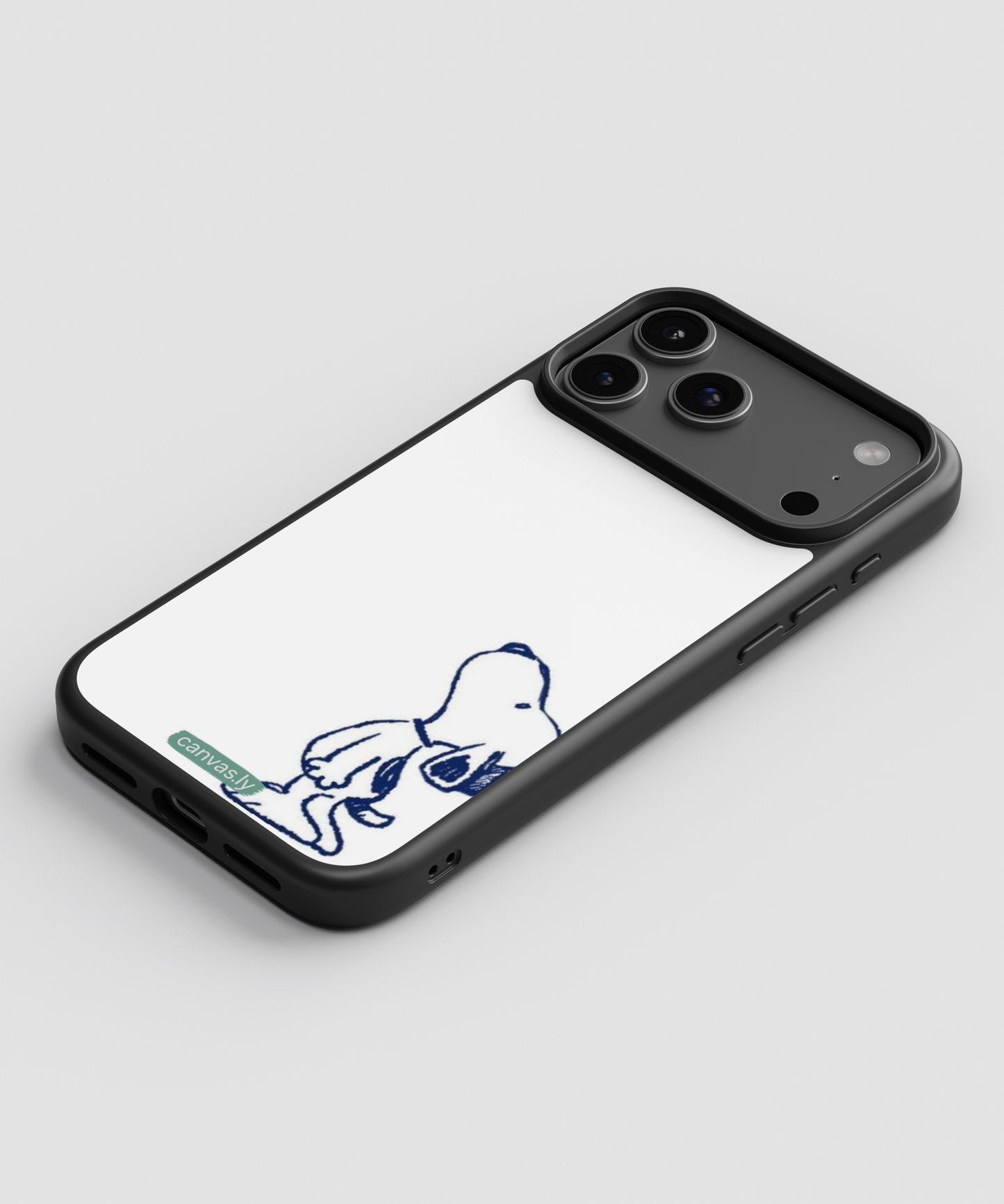 Canvasly Unbreakable Glass Case | Minimal Core Case - M002
