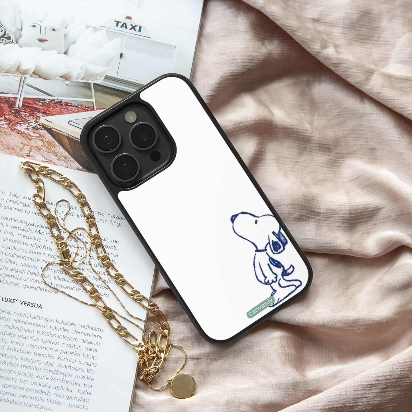 Canvasly Unbreakable Glass Case | Minimal Core Case - M002