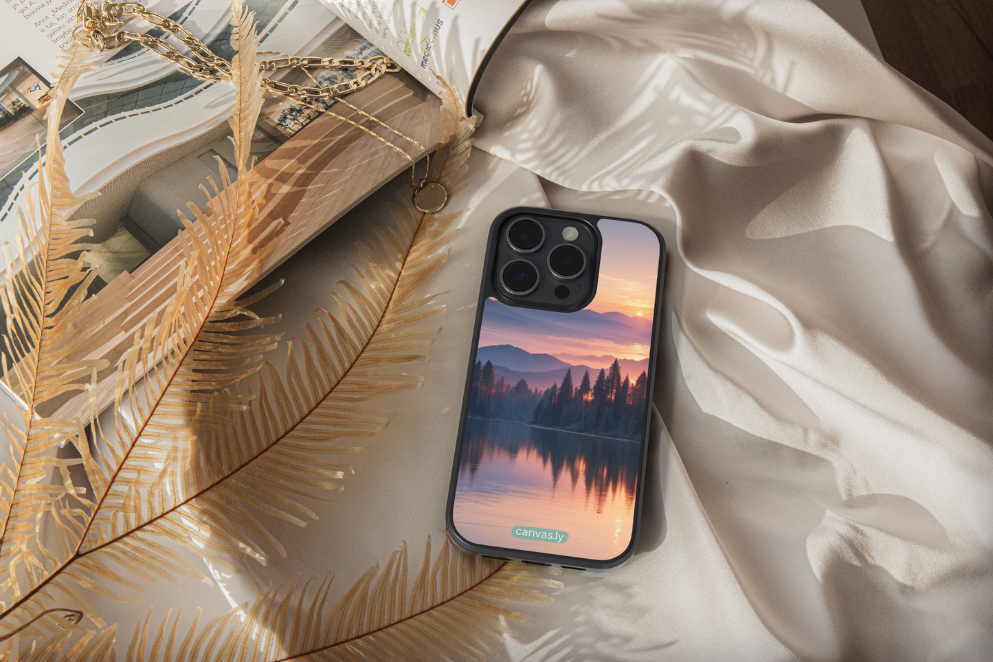 Canvasly Unbreakable Glass Case | Nature Case - N002