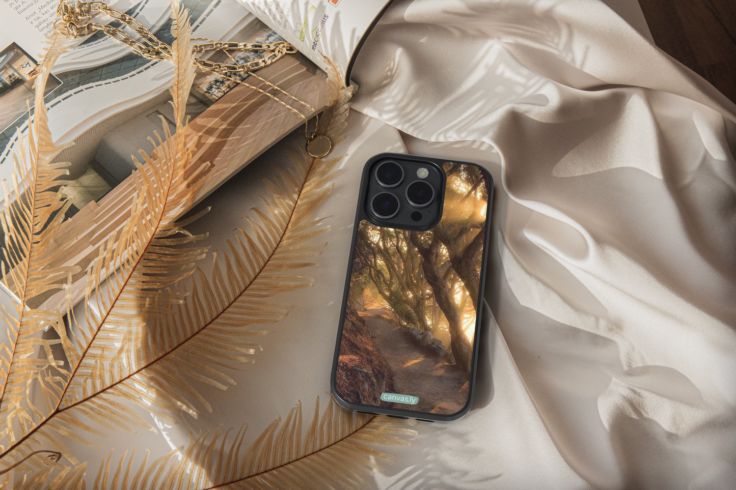 Canvasly Unbreakable Glass Case | Nature Case - N003