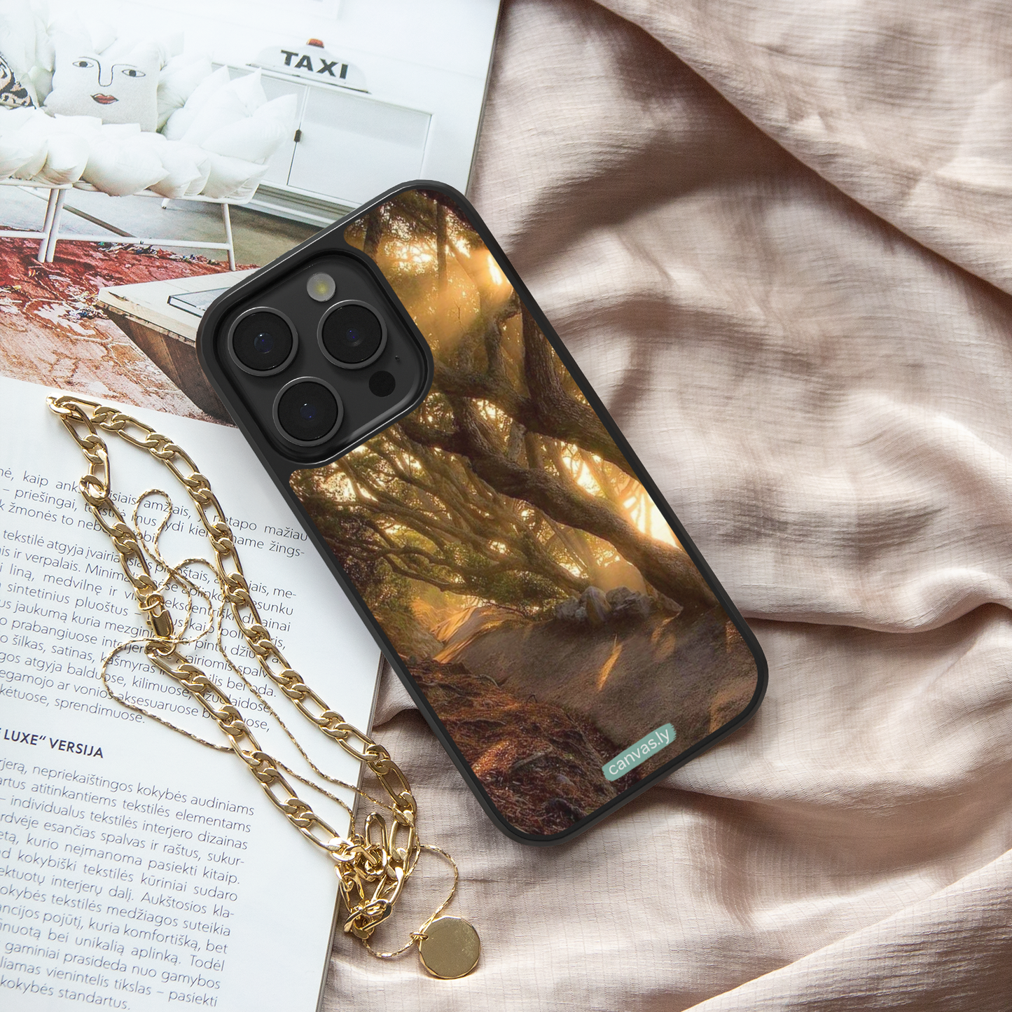 Canvasly Unbreakable Glass Case | Nature Case - N003
