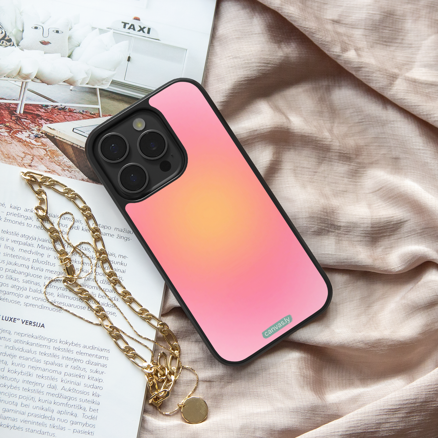 Canvasly Unbreakable Glass Case | Minimal Core Case - M004