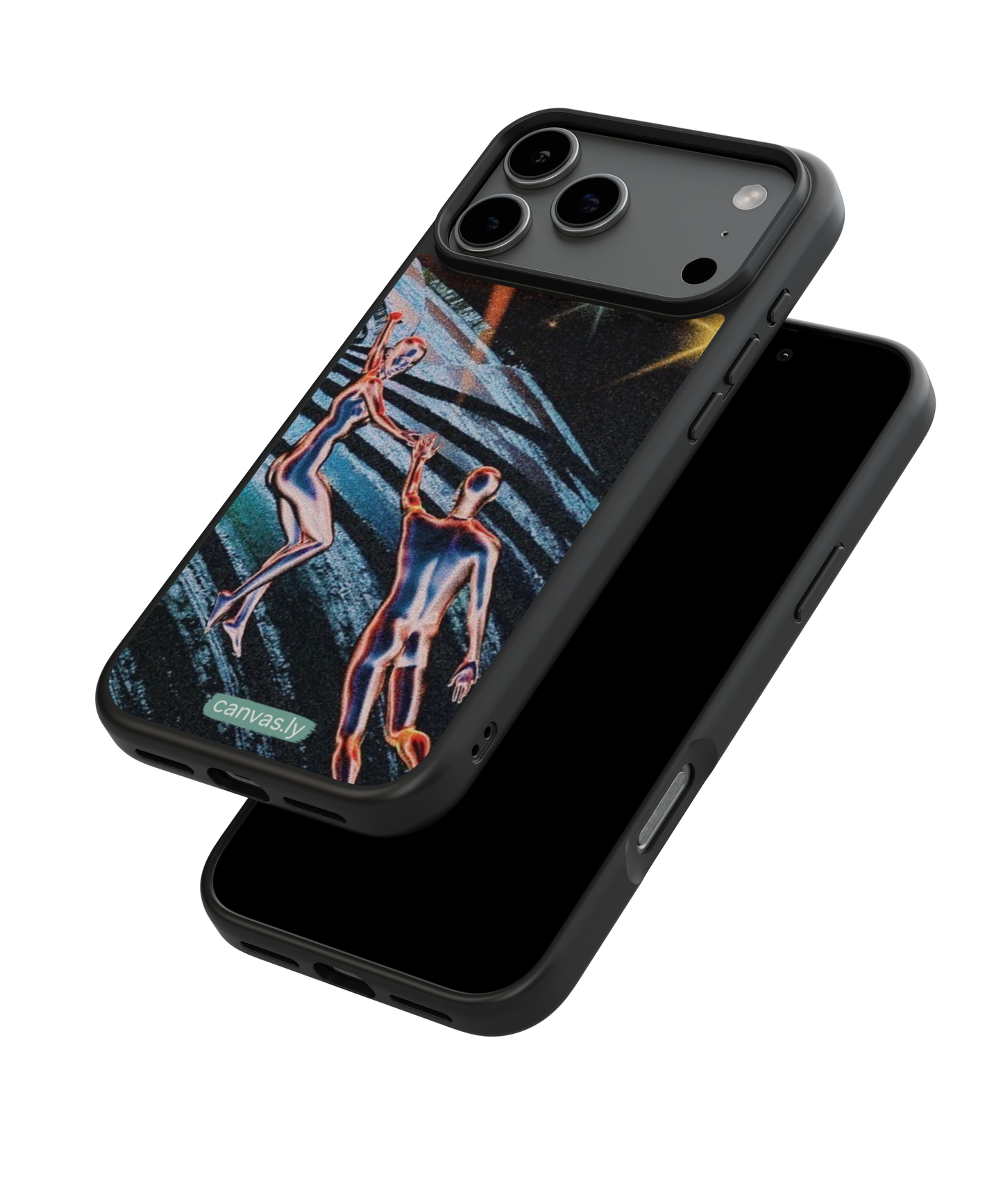 Canvasly Unbreakable Glass Case | Aesthetic Case - F020