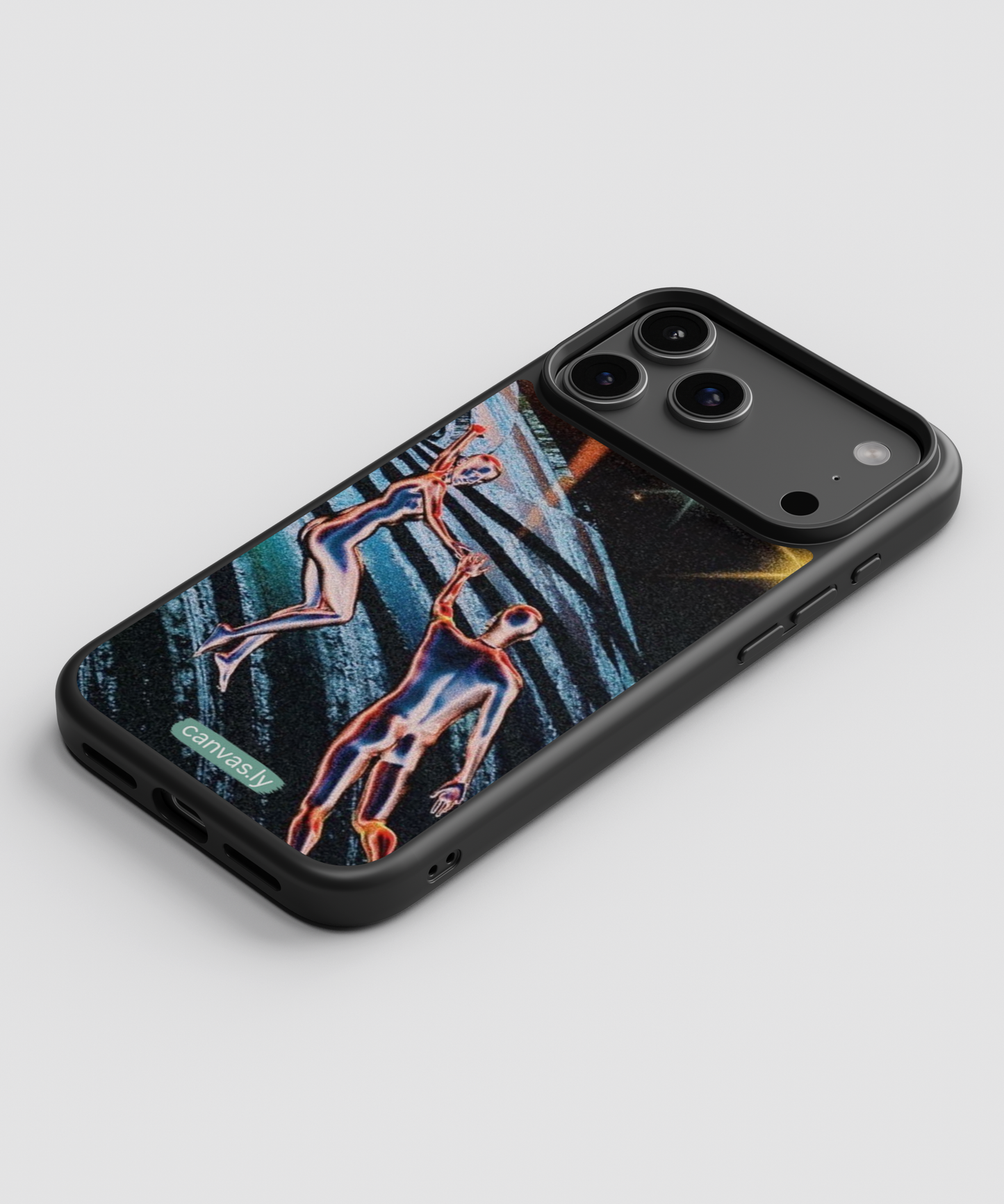 Canvasly Unbreakable Glass Case | Aesthetic Case - F020