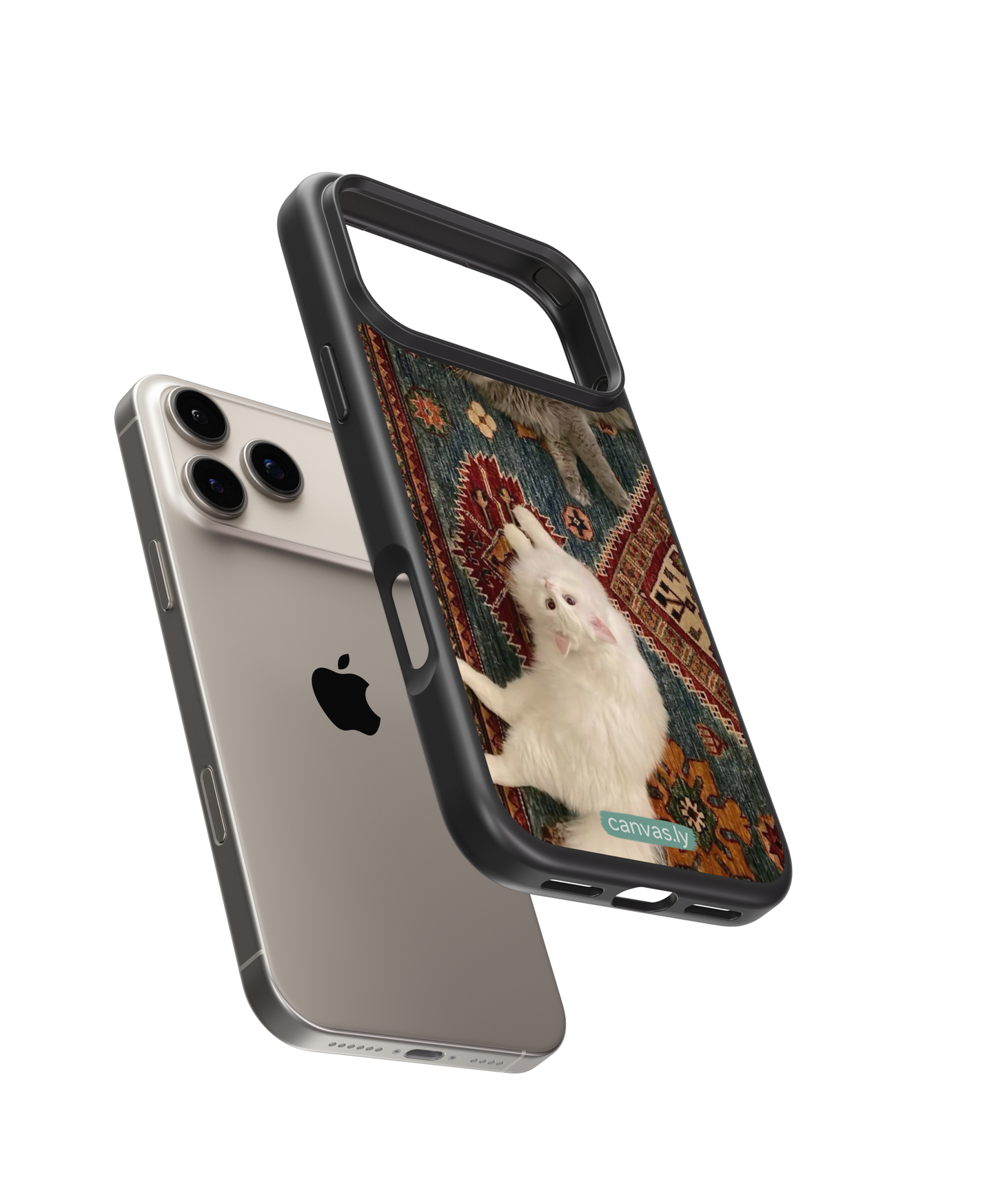 Canvasly Unbreakable Glass Case | Aesthetic Case - F005