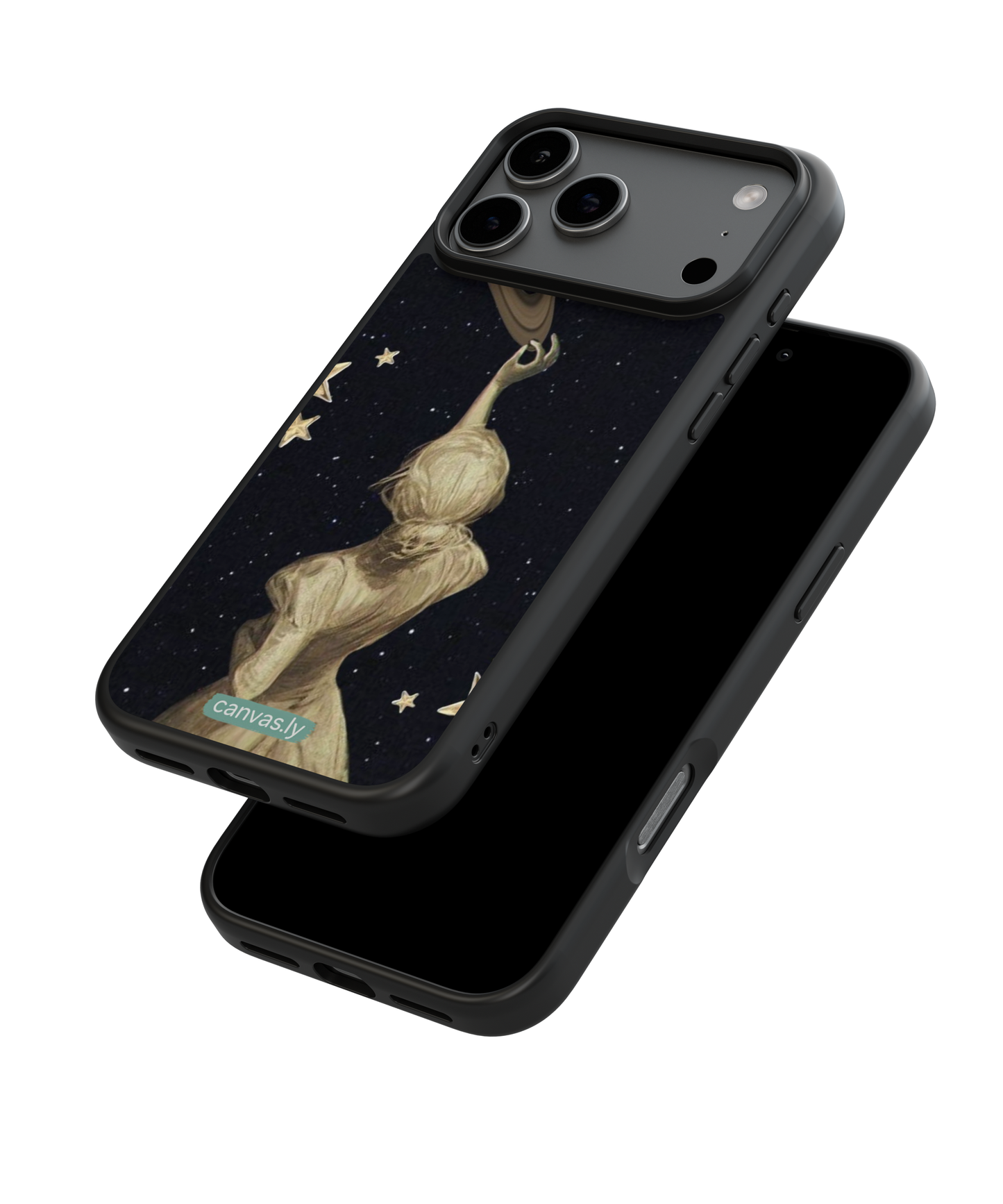 Canvasly Unbreakable Glass Case | Aesthetic Case - F006