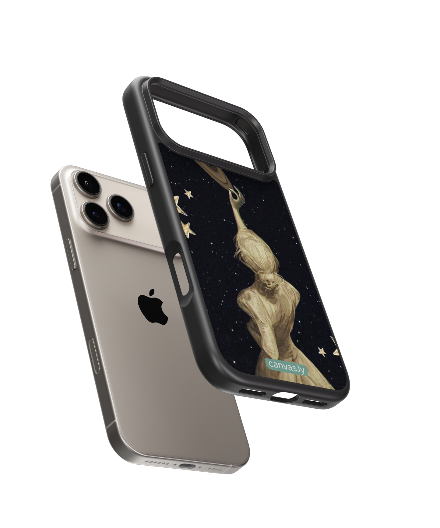 Canvasly Unbreakable Glass Case | Aesthetic Case - F006