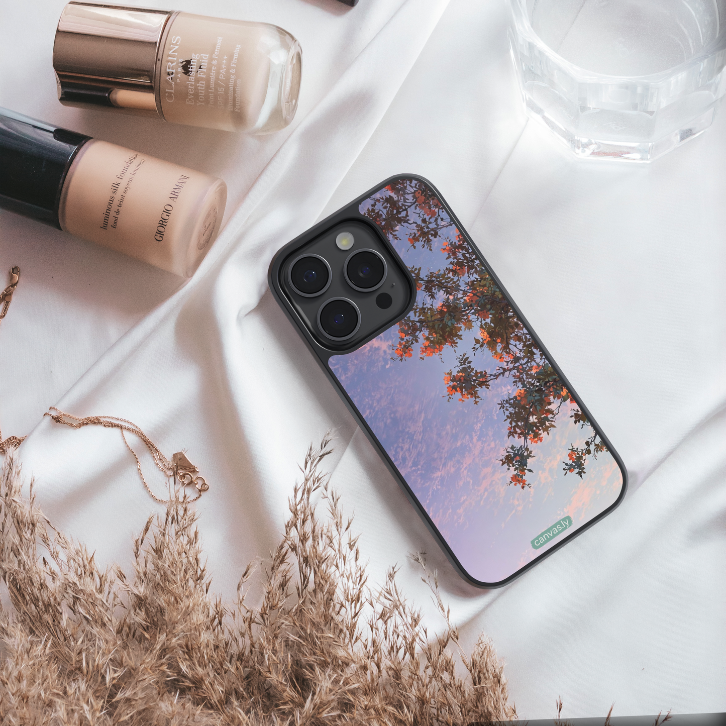 Canvasly Unbreakable Glass Case | Nature Case - N008