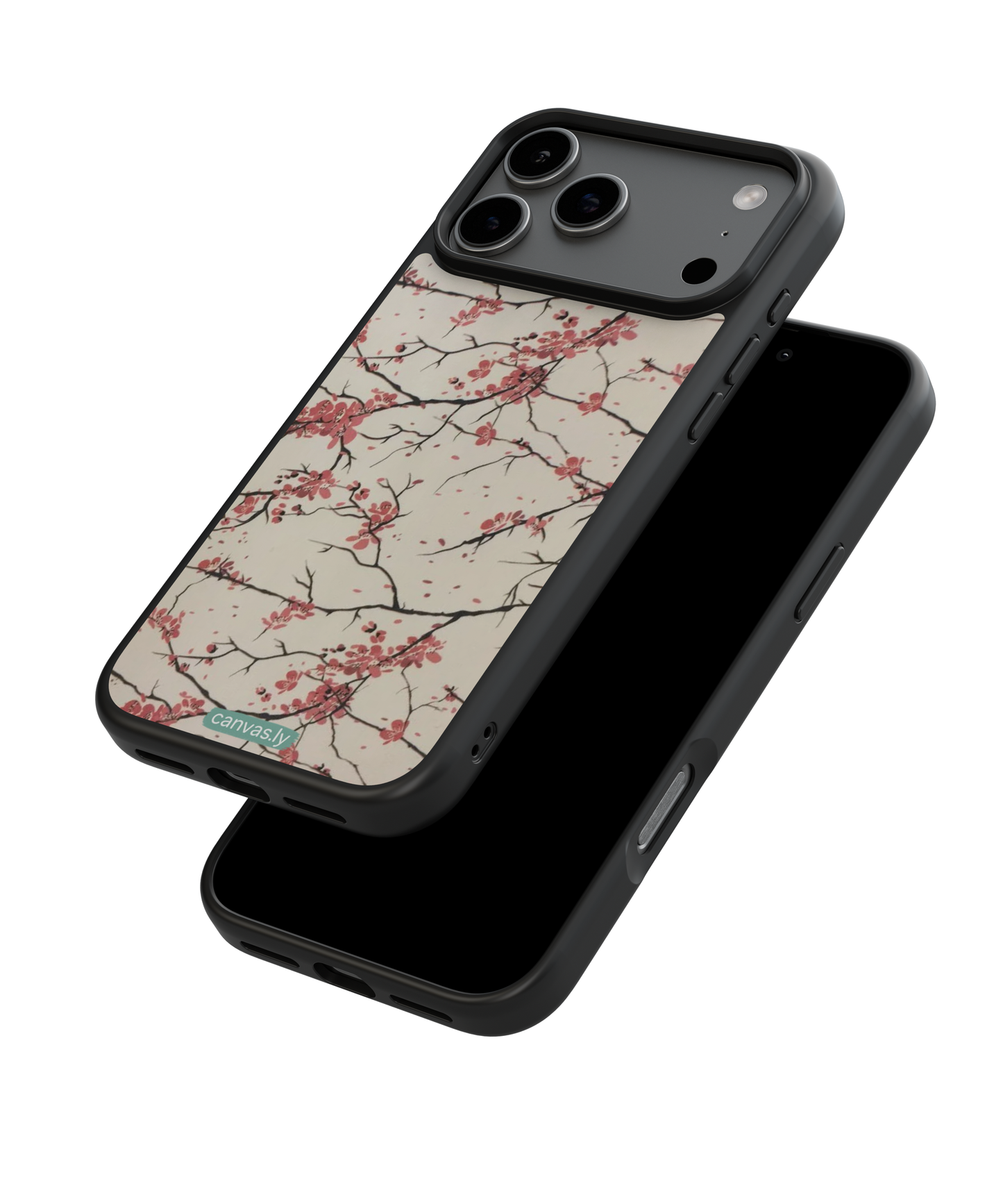 Canvasly Unbreakable Glass Case | Floral Case - A008