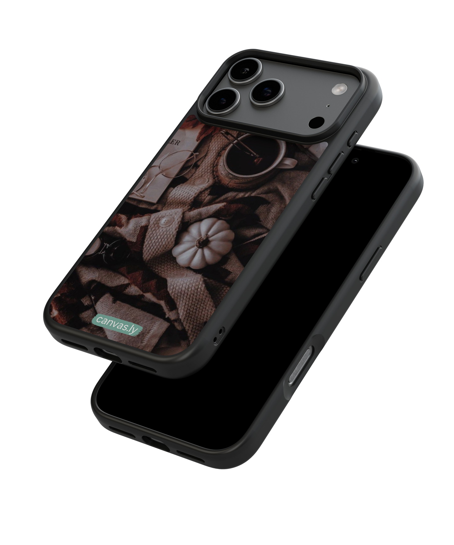 Canvasly Unbreakable Glass Case | Aesthetic Case - F009