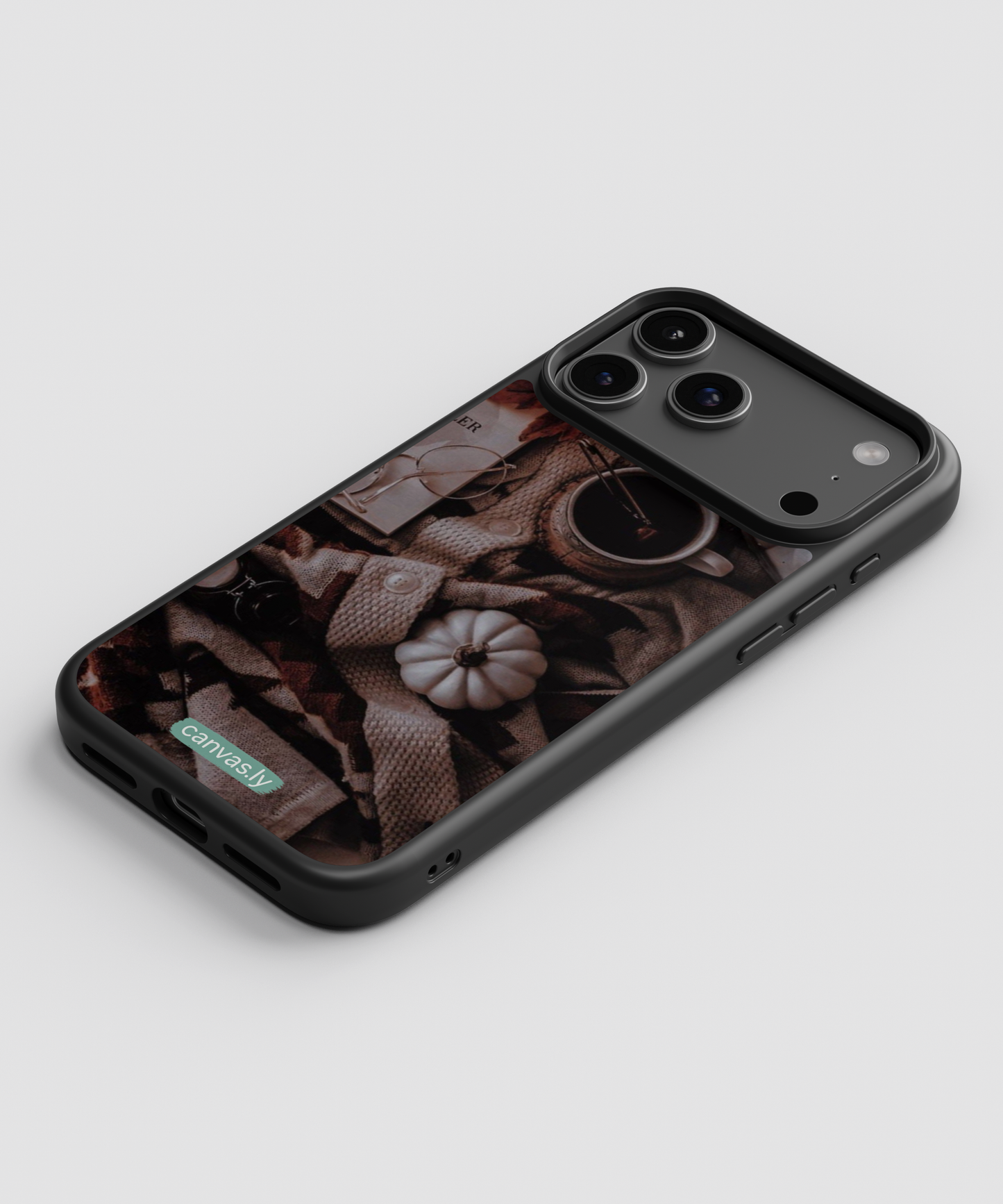 Canvasly Unbreakable Glass Case | Aesthetic Case - F009