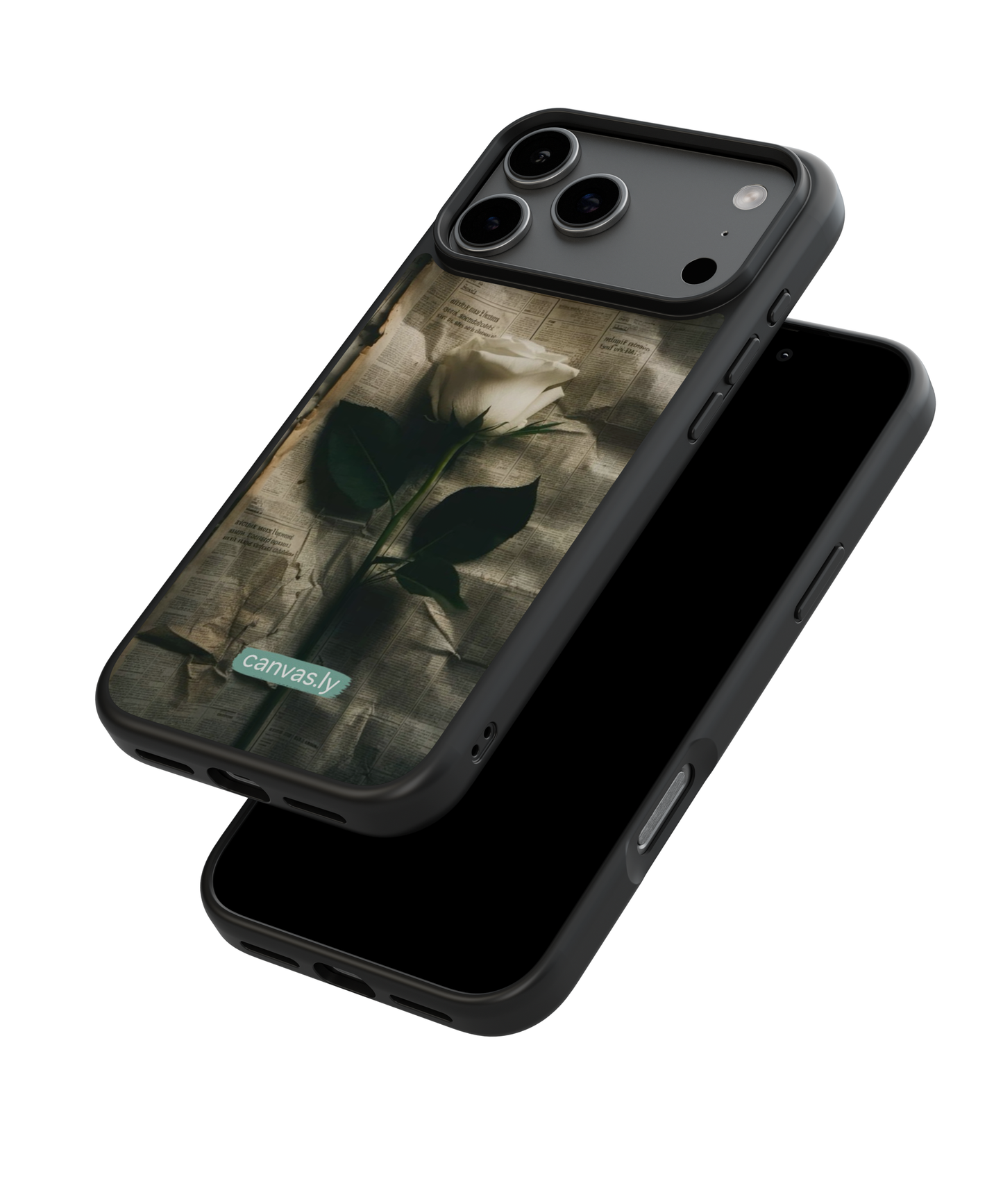 Canvasly Unbreakable Glass Case | Aesthetic Case - F012