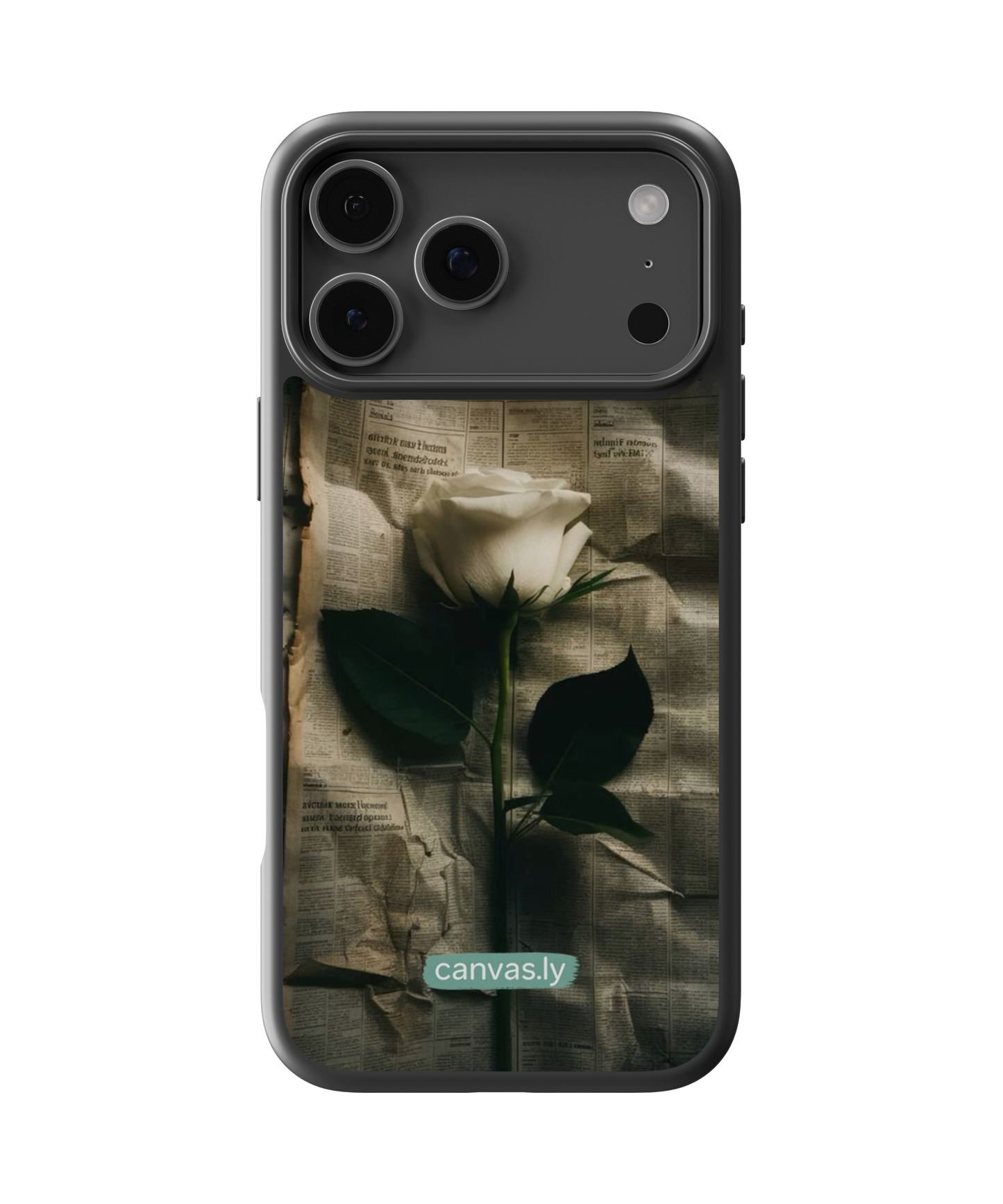 Canvasly Unbreakable Glass Case | Aesthetic Case - F012