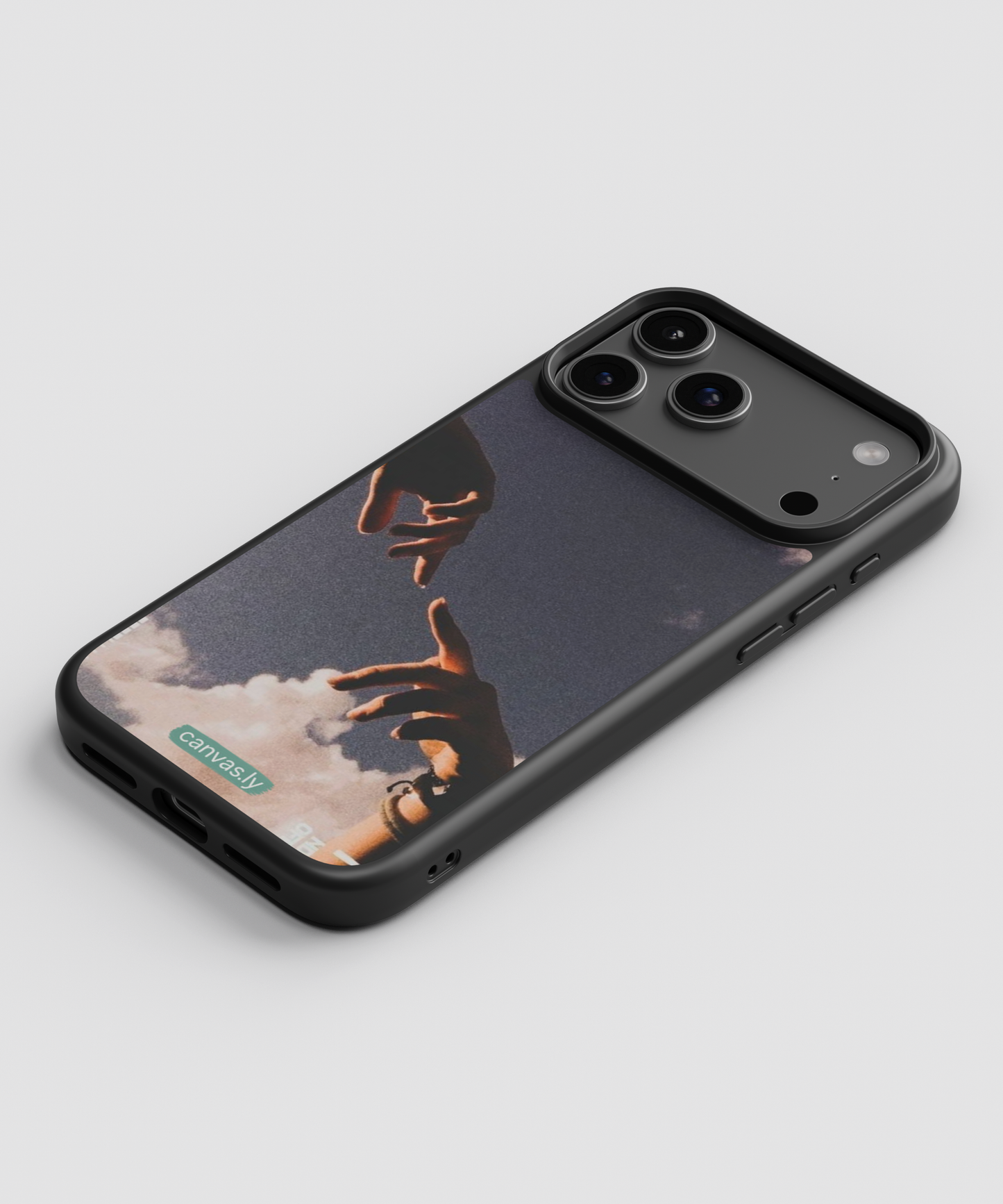 Canvasly Unbreakable Glass Case | Aesthetic Case - F011