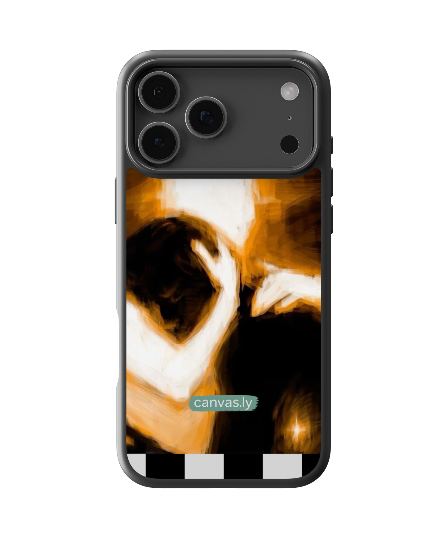 Canvasly Unbreakable Glass Case | Aesthetic Case - F014