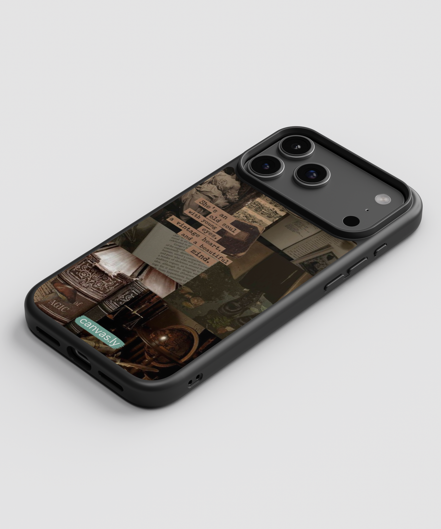 Canvasly Unbreakable Glass Case | Aesthetic Case - F015