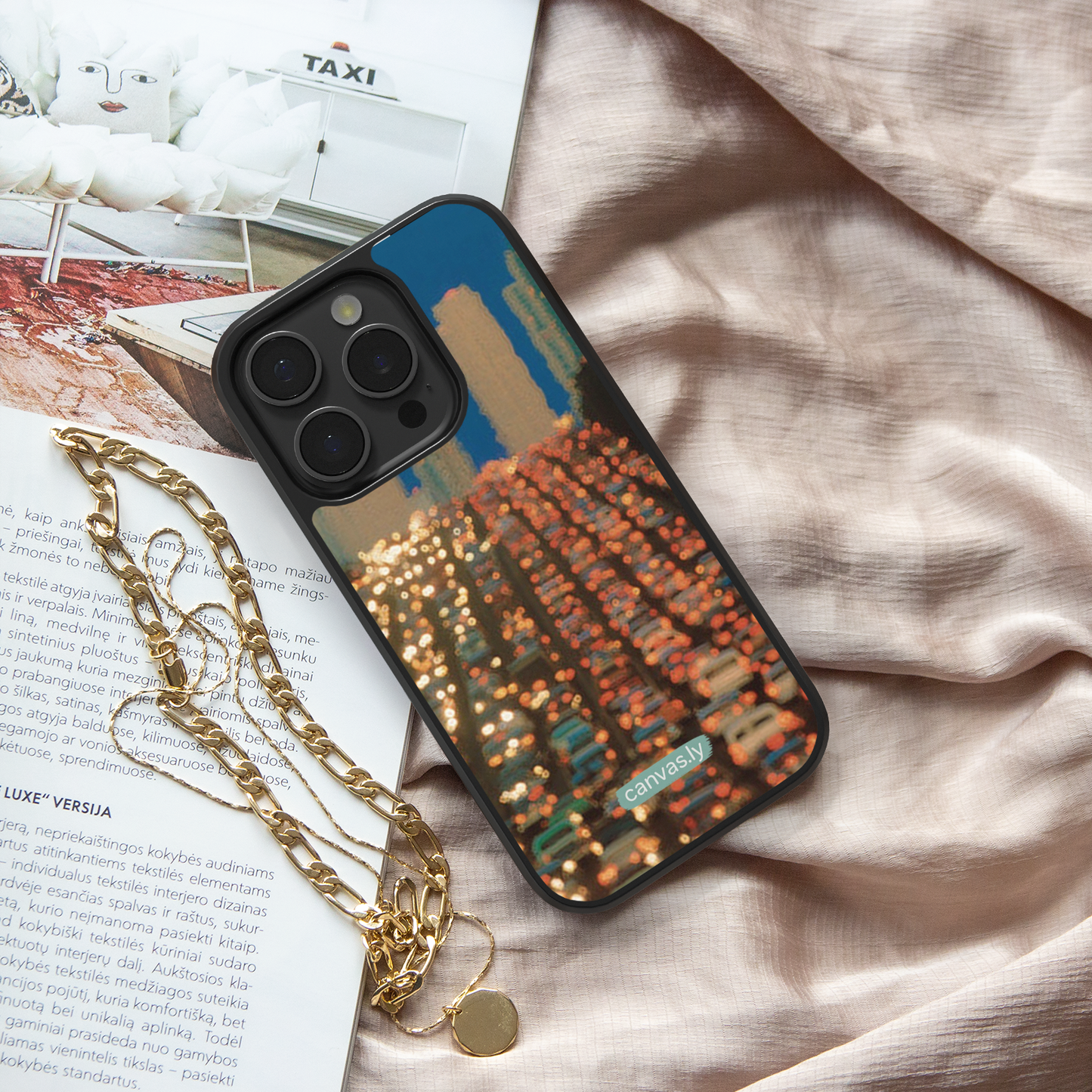 Canvasly Unbreakable Glass Case | Aesthetic Case - F017