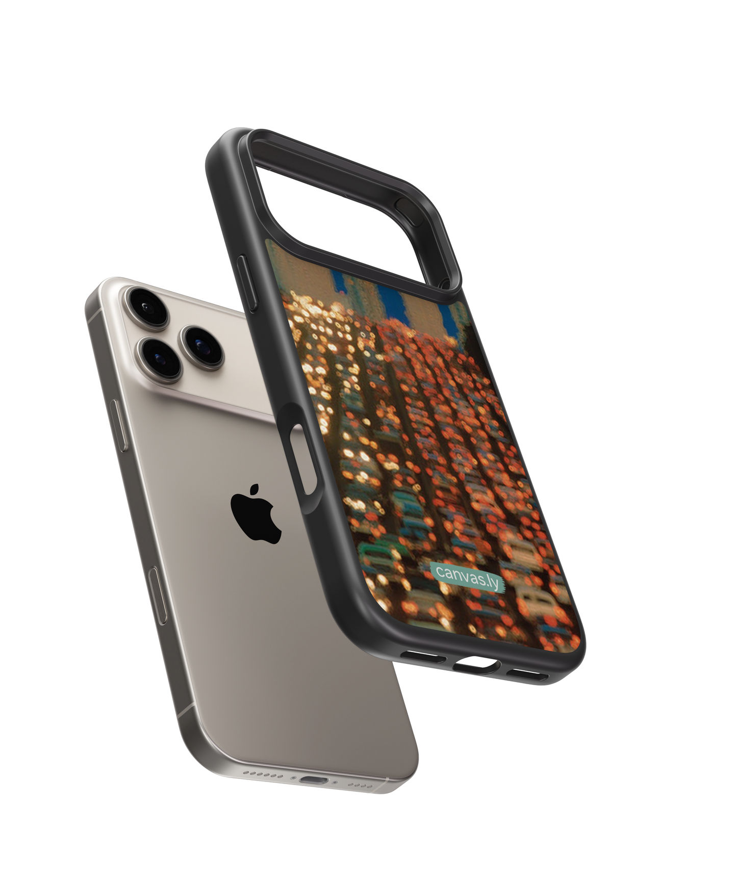 Canvasly Unbreakable Glass Case | Aesthetic Case - F017