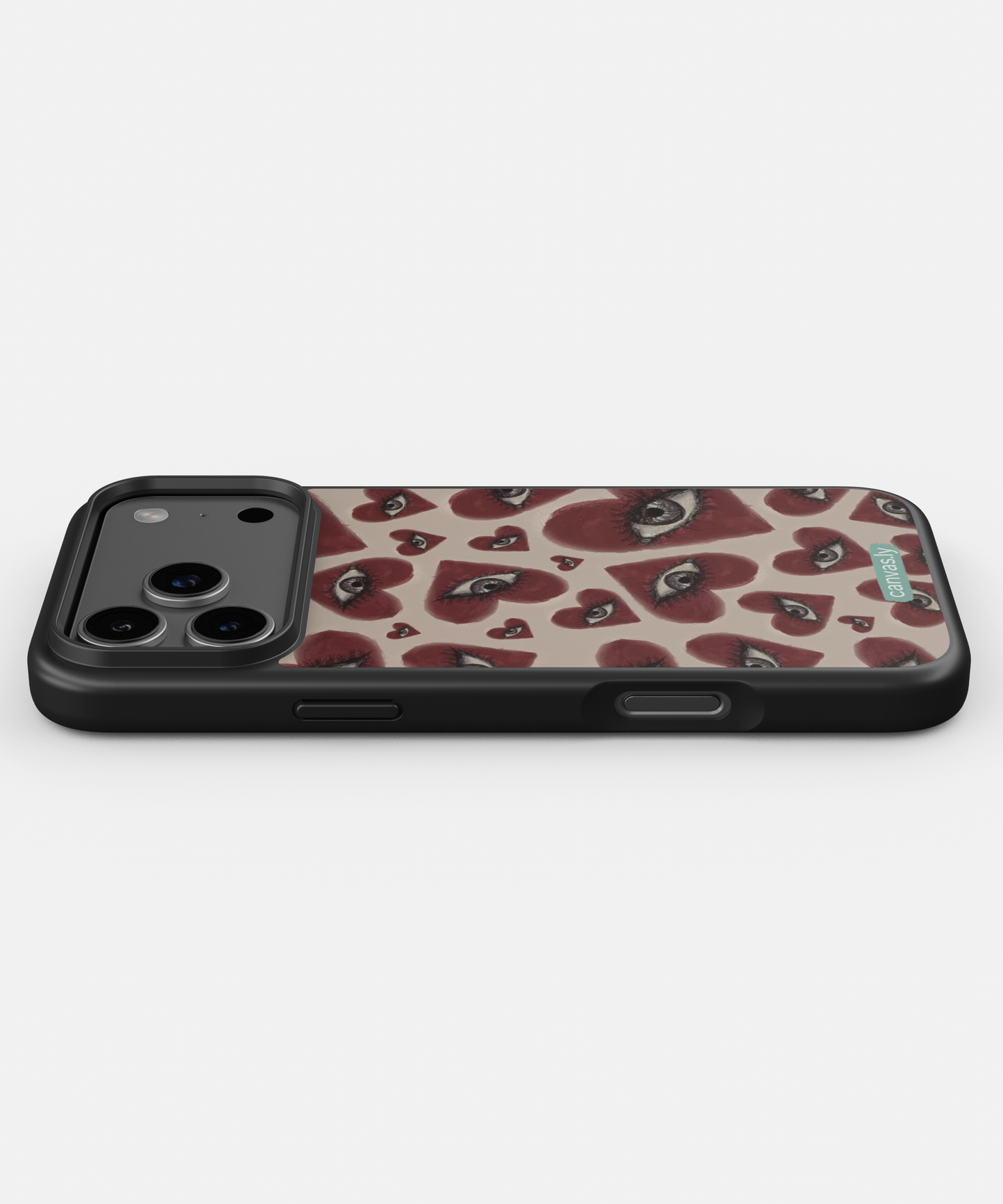 Canvasly Unbreakable Glass Case | Aesthetic Case - F018