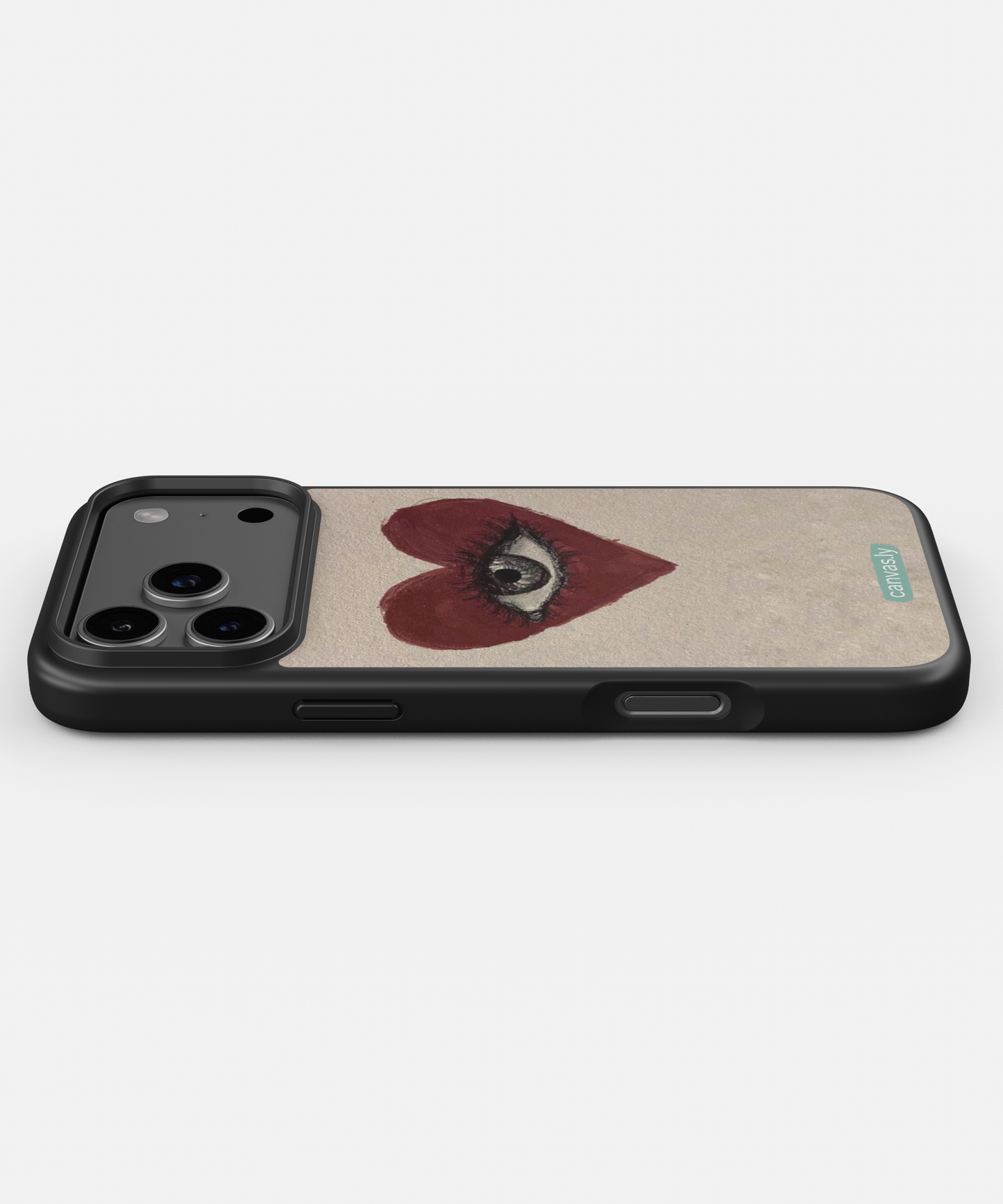 Canvasly Unbreakable Glass Case | Aesthetic Case - F019