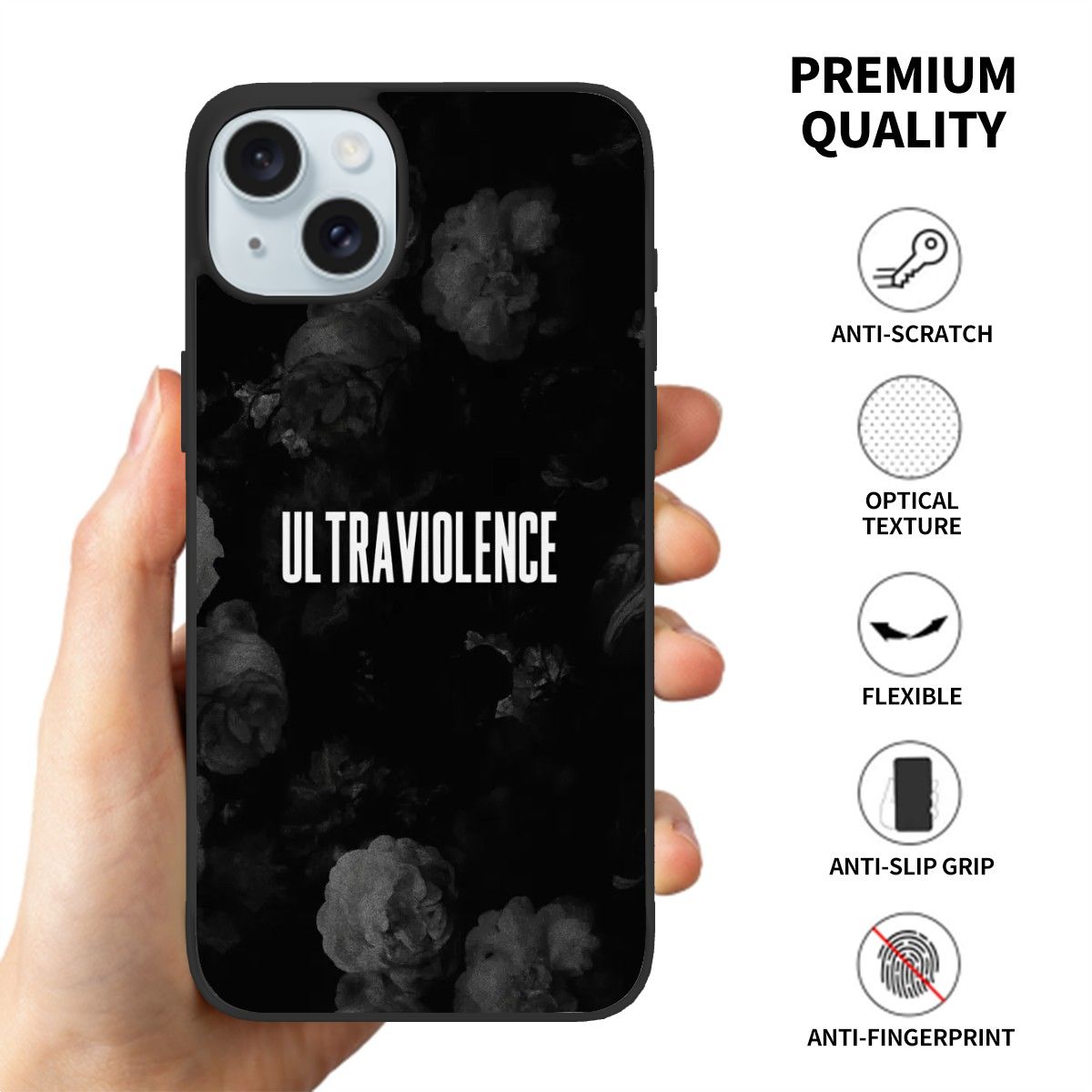 Canvasly Unbreakable Glass Case | A013 - Lana Del Rey
