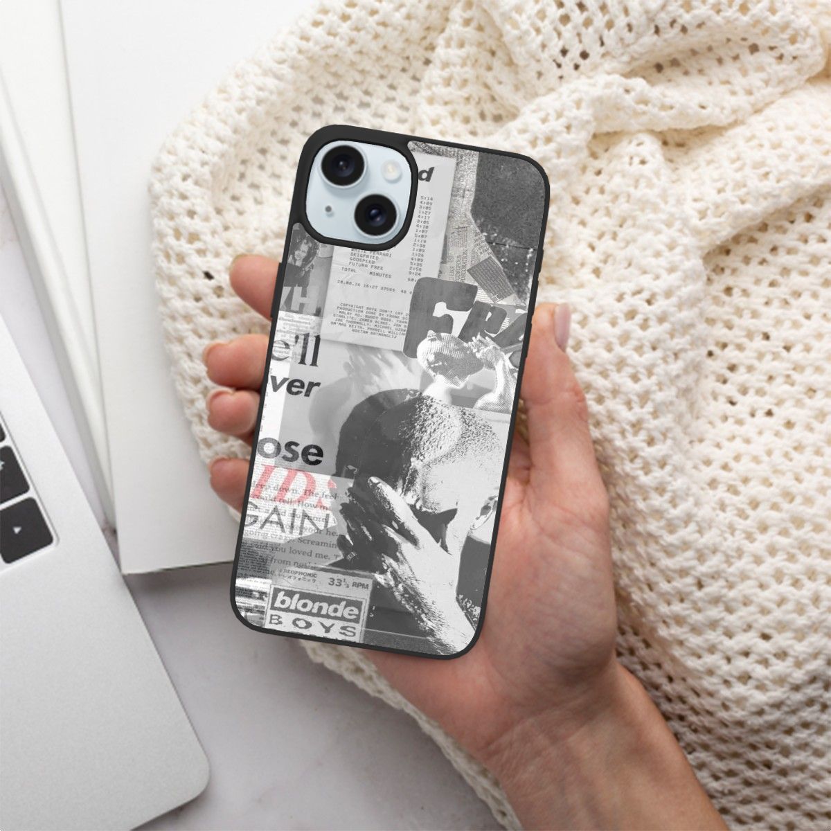 Canvasly Unbreakable Glass Case | A005 - Frank Ocean