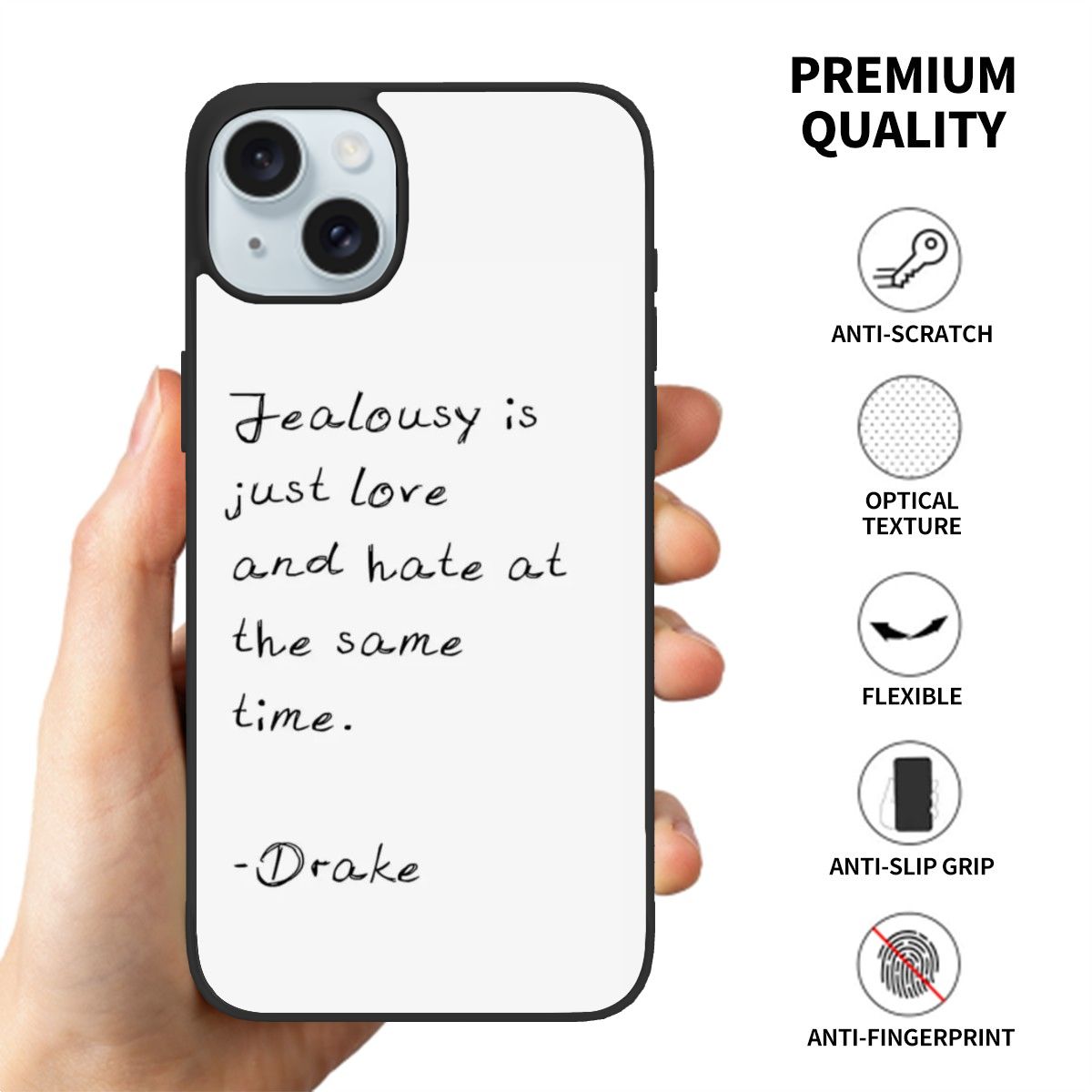 Canvasly Unbreakable Glass Case | A011 - OVO
