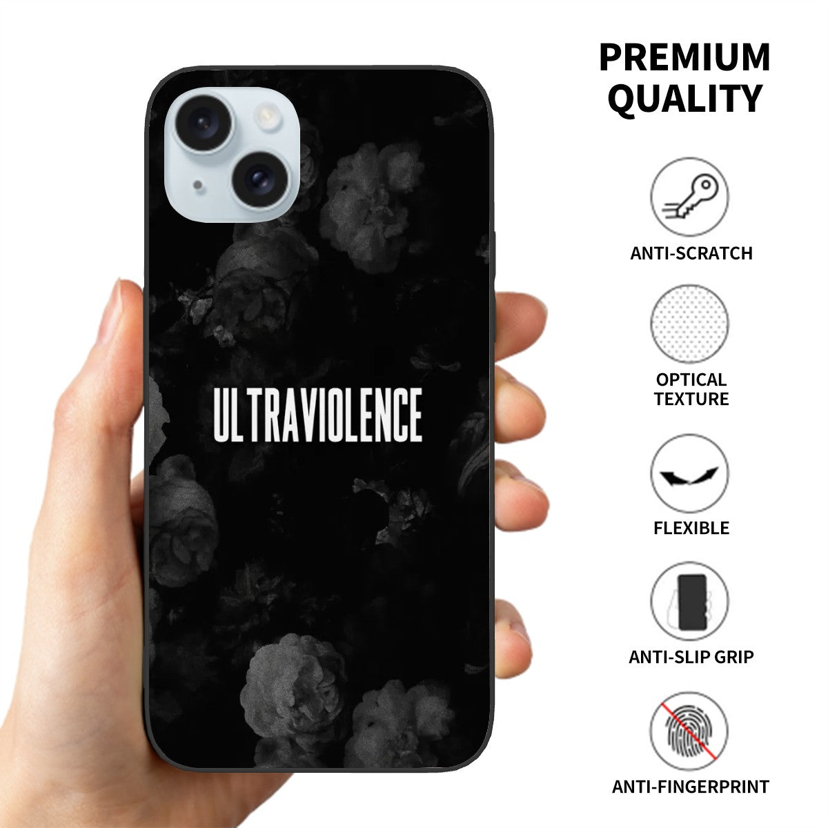 Canvasly Unbreakable Glass Case | A013 - Lana Del Rey