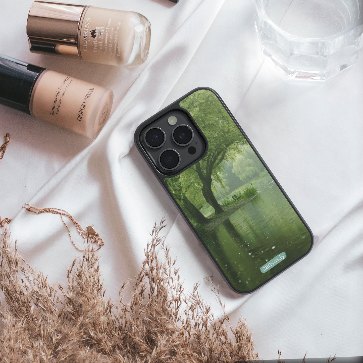 Canvasly Unbreakable Glass Case | Nature Case - N009