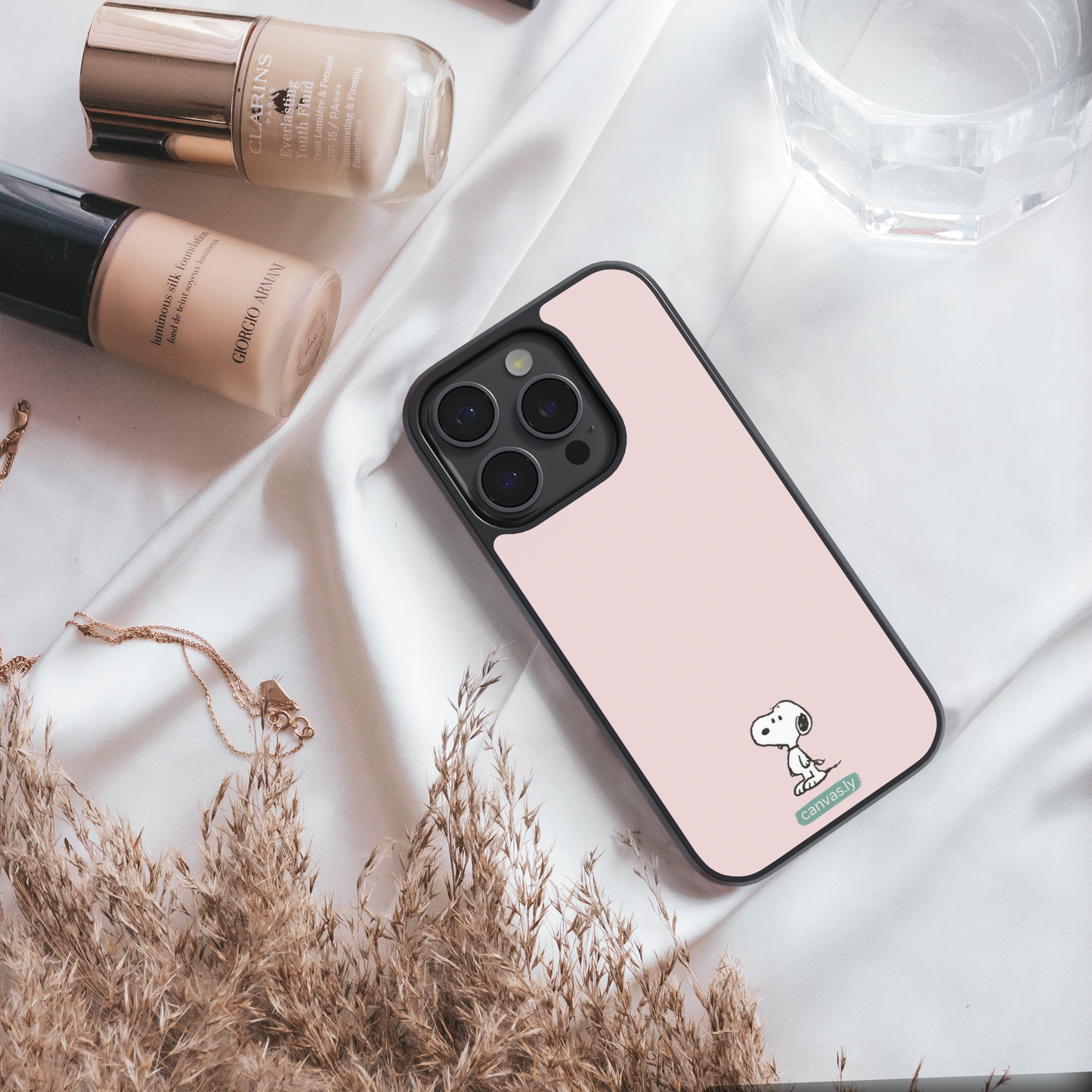 Canvasly Unbreakable Glass Case | Minimal Core Case - M001