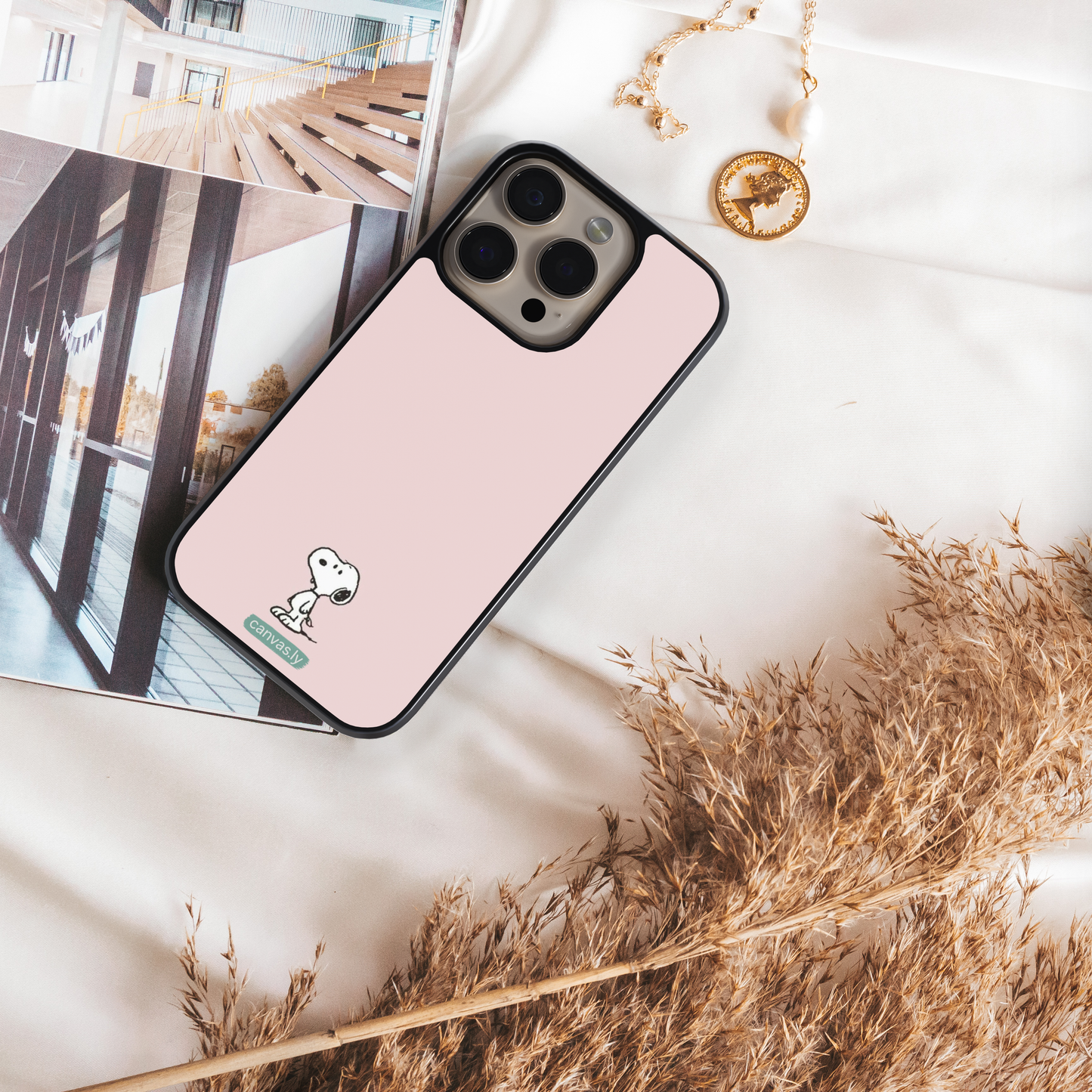 Canvasly Unbreakable Glass Case | Minimal Core Case - M001