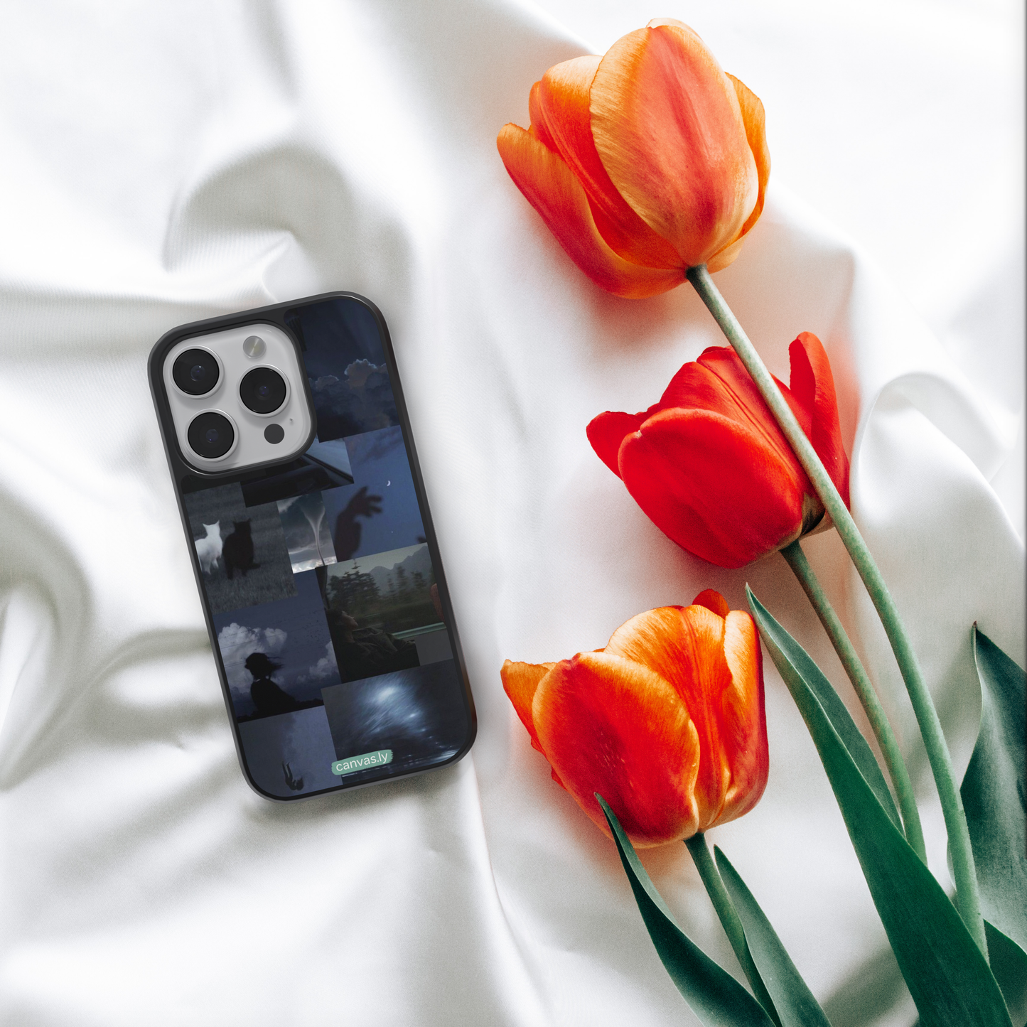 Canvasly Unbreakable Glass Case | Aesthetic Case - F008