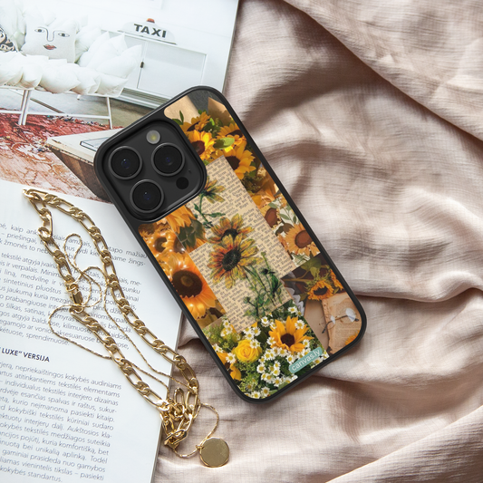Canvasly Unbreakable Glass Case | Floral Case - A002