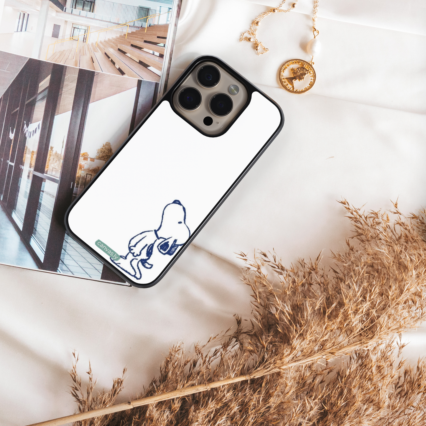 Canvasly Unbreakable Glass Case | Minimal Core Case - M002