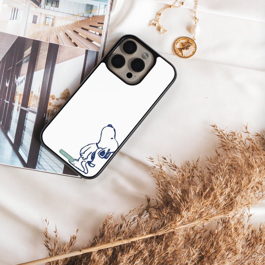 Canvasly Unbreakable Glass Case | Minimal Core Case - M002
