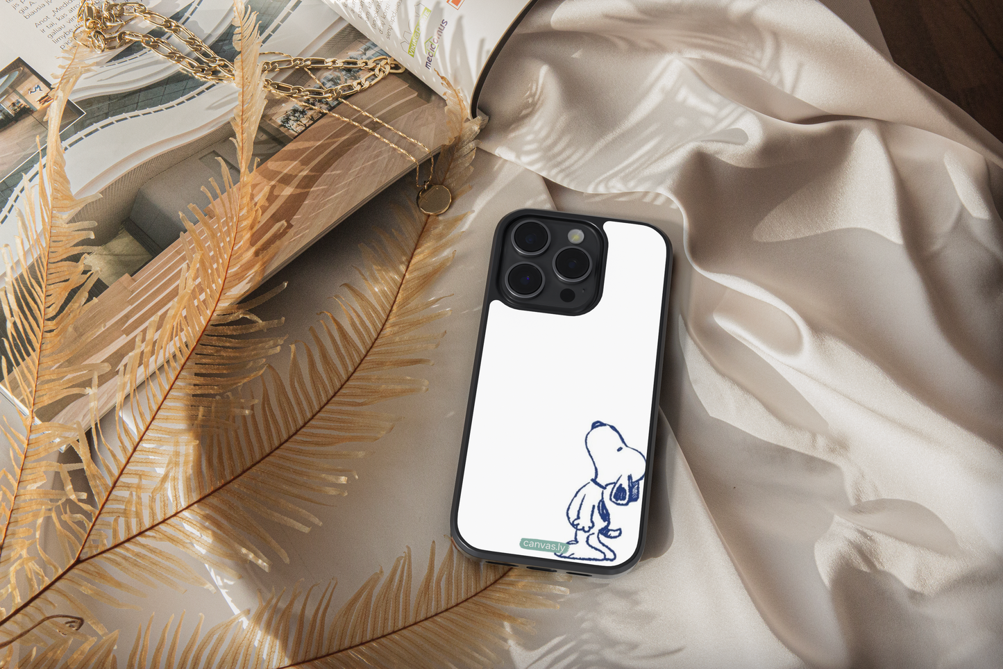 Canvasly Unbreakable Glass Case | Minimal Core Case - M002