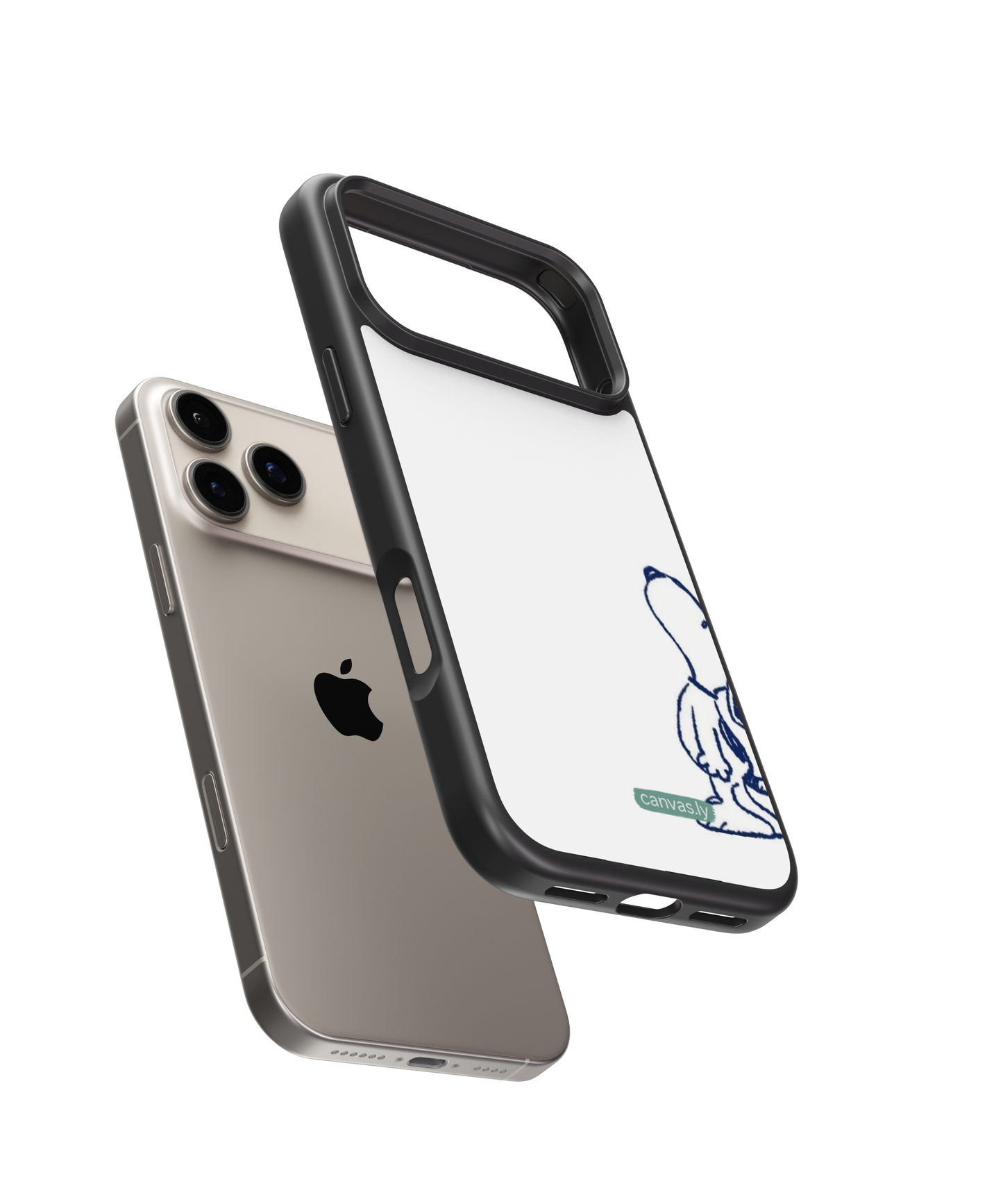 Canvasly Unbreakable Glass Case | Minimal Core Case - M002
