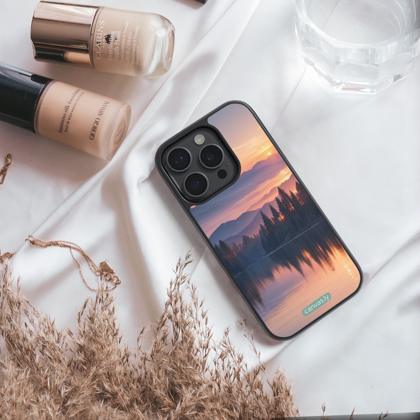 Canvasly Unbreakable Glass Case | Nature Case - N002