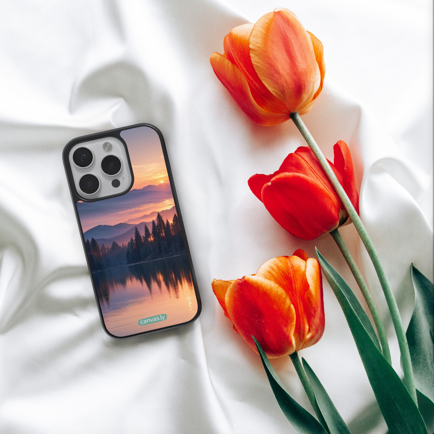 Canvasly Unbreakable Glass Case | Nature Case - N002