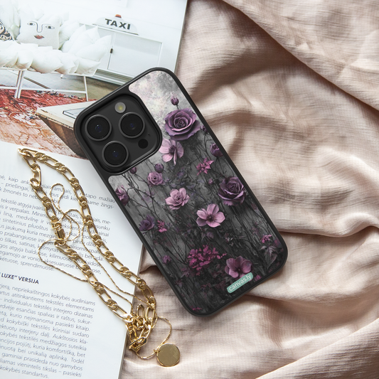 Canvasly Unbreakable Glass Case | Floral Case - A003