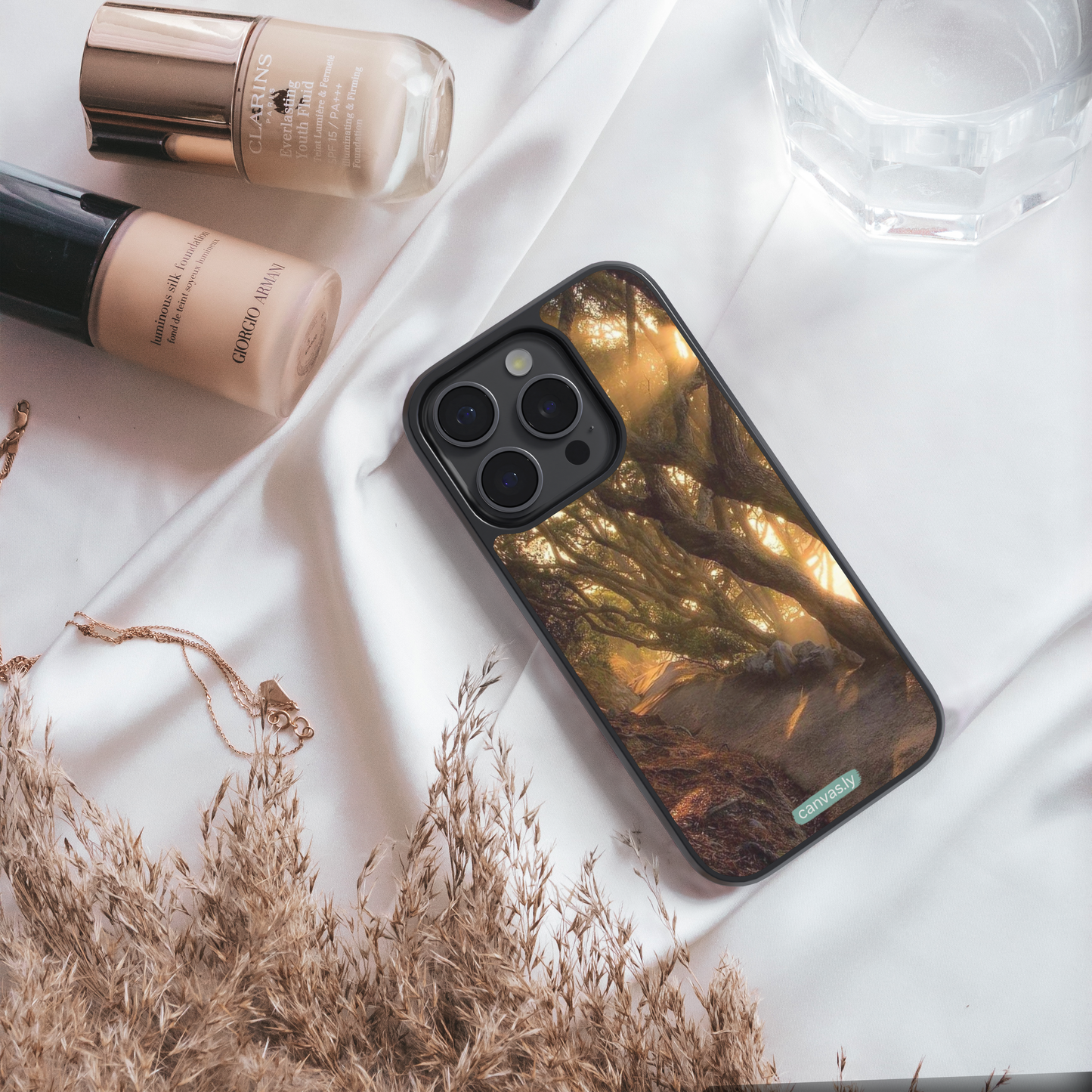 Canvasly Unbreakable Glass Case | Nature Case - N003