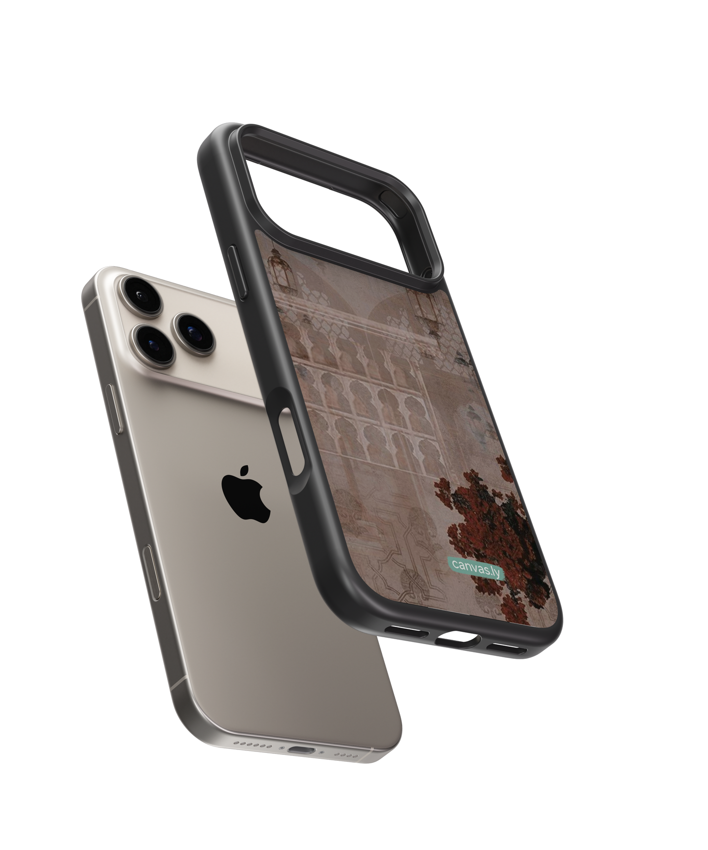 Canvasly Unbreakable Glass Case | Floral Case - A004